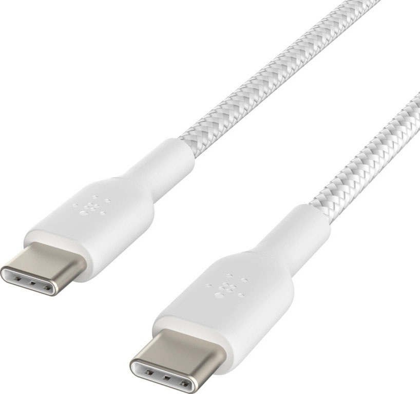 Image of Belkin USB-Kabel "BOOST↑CHARGE™ Braided USB-C to USB-C Cable" USB-C USB-C 100 cm