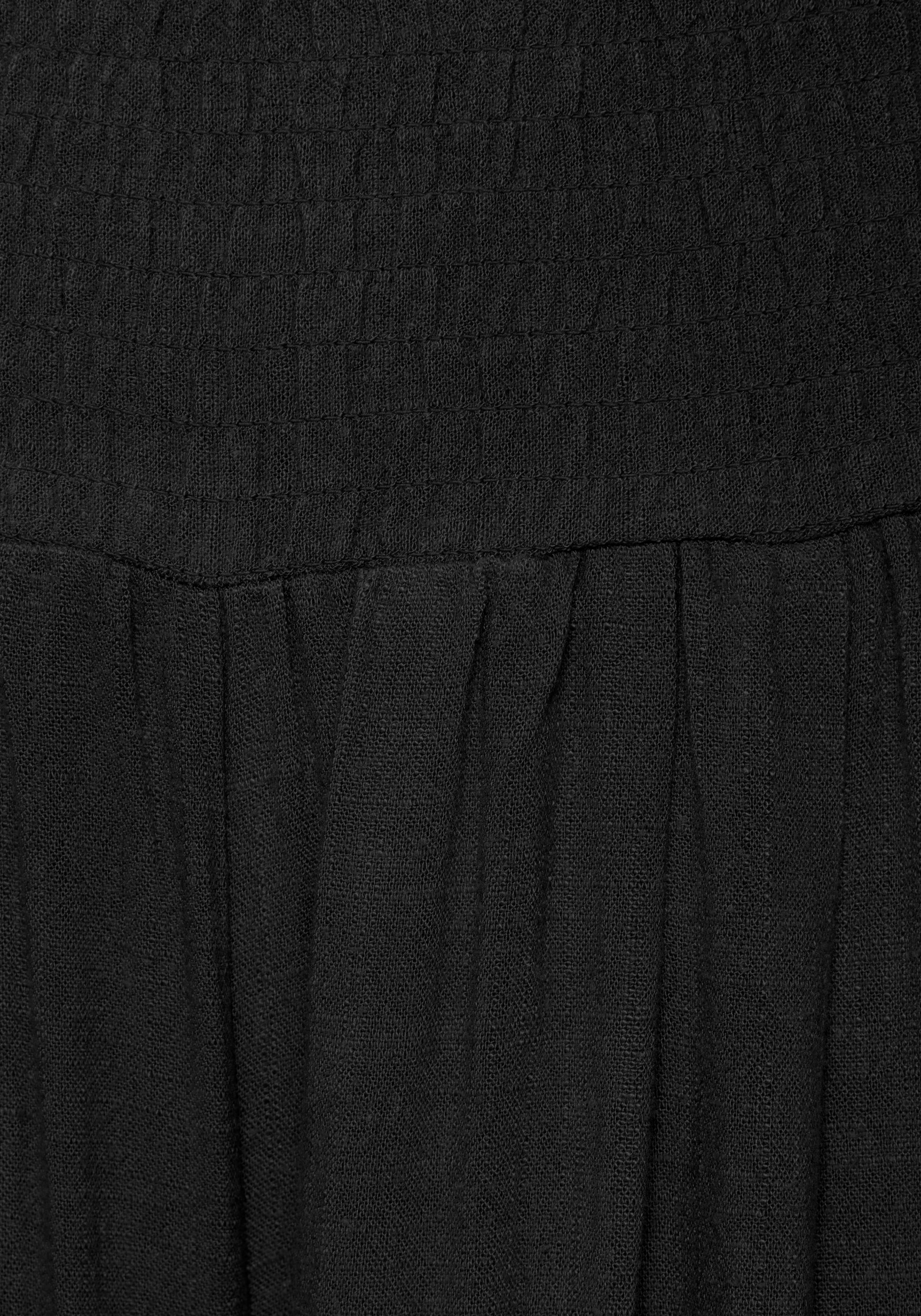 French Connection Pantalon en lin »mit hohem Smokbund«  pantalon palazzo large pour l'été, pantalon ample à enfiler, pantalon de plage