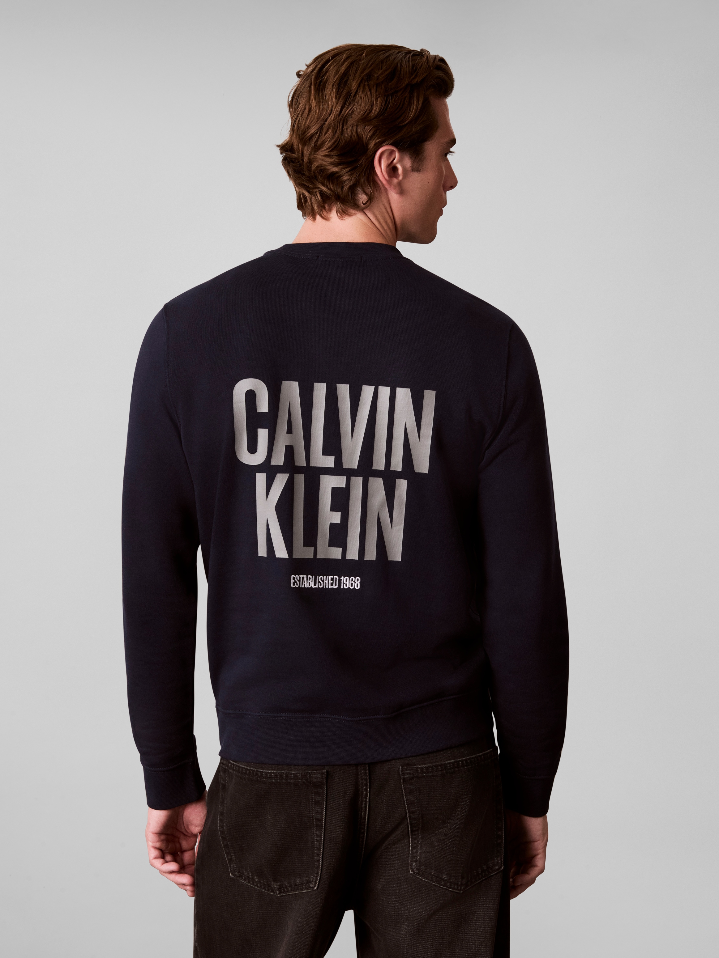 Calvin Klein Sweat-shirt »BOLD CALVIN KLEIN«, coupe régulière avec imprimé de marque
