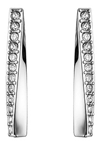 Image of BOSS Paar Ohrstecker »SIGNATURE, 1580133«, mit Kristallen bei Ackermann Versand Schweiz