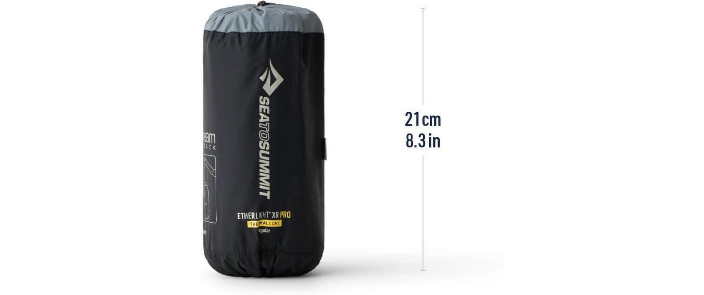sea to summit Isomatte »Ether Light XR Pro Insulated Air Isomatte Regular«, aufblasbar