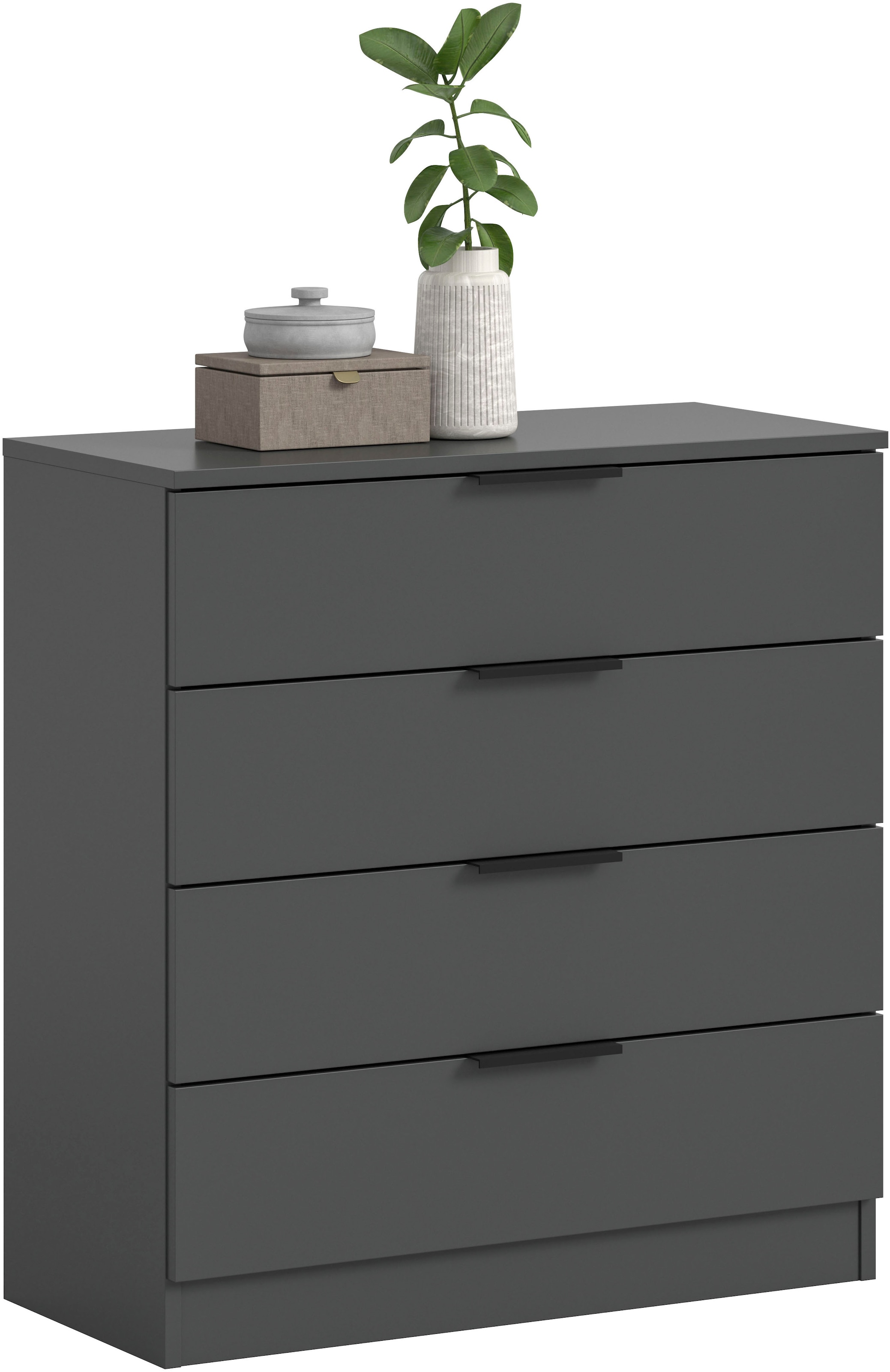 Image of Home affaire Kommode "SKARDE, Breite 74 cm, 4 Schubkästen, viel Stauraum" in verschiedenen Farben und Breiten erhältlich, individuell einsetzbar, Sideboard, Anrichte, Schubkastenkommode, Schrank