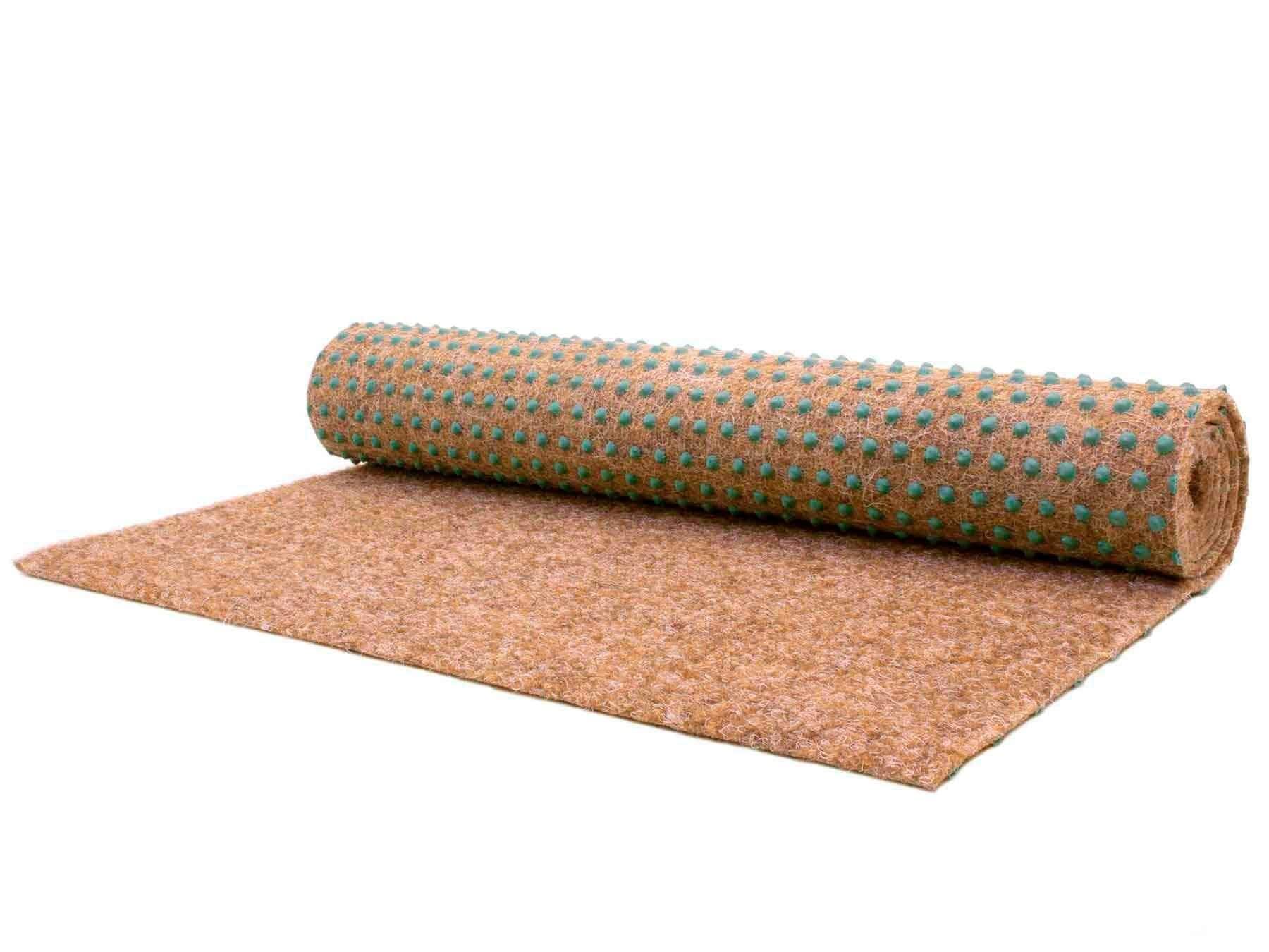 Primaflor-Ideen in Textil Kunstrasen »GREEN, Made in Netherlands«, rechteckig, 7,5 mm Höhe, Rasenteppich, beige, mit Noppen