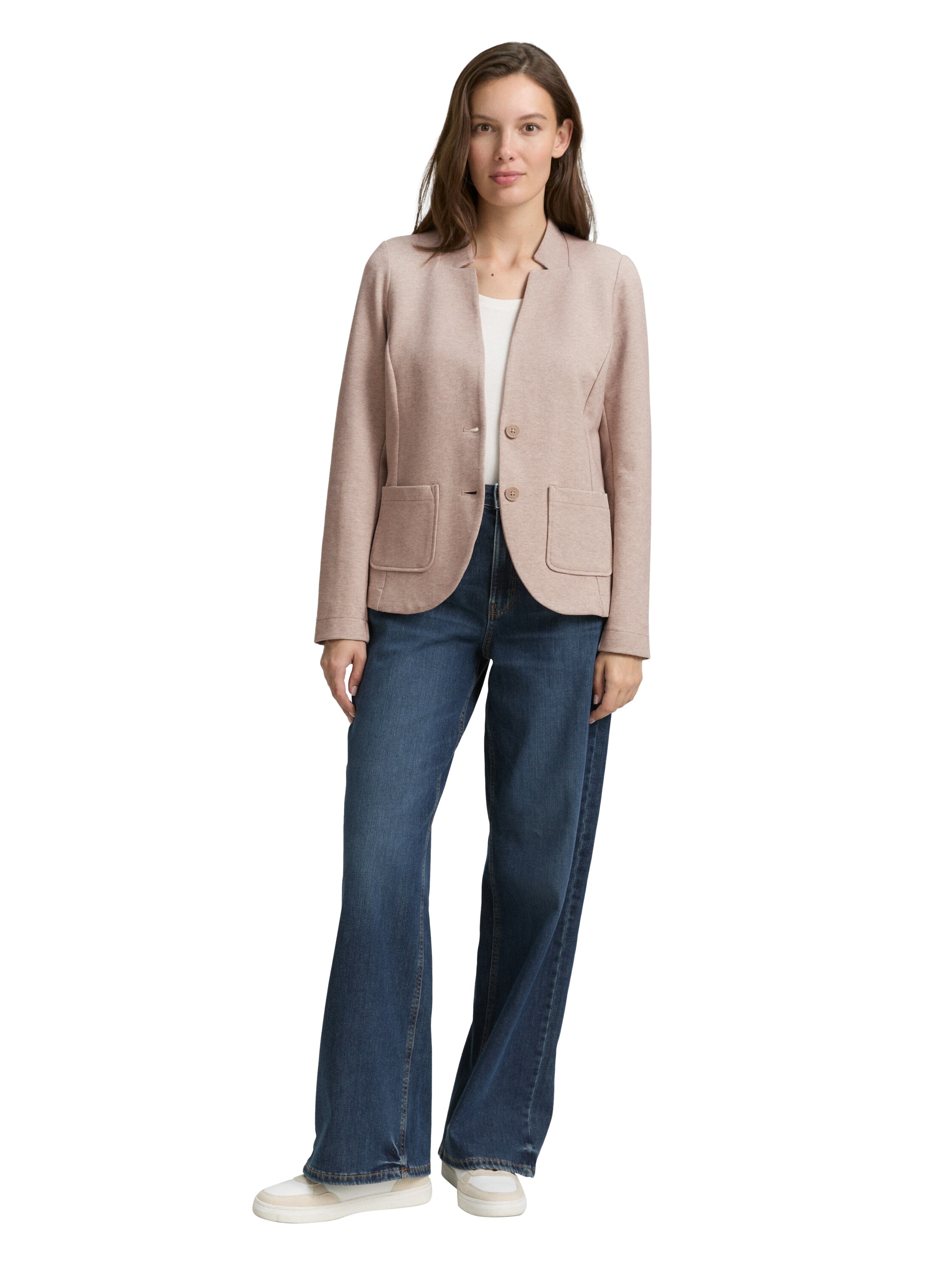 TOM TAILOR Sweatblazer »Ottoman«, mit aufgesetzten Taschen und Struktur