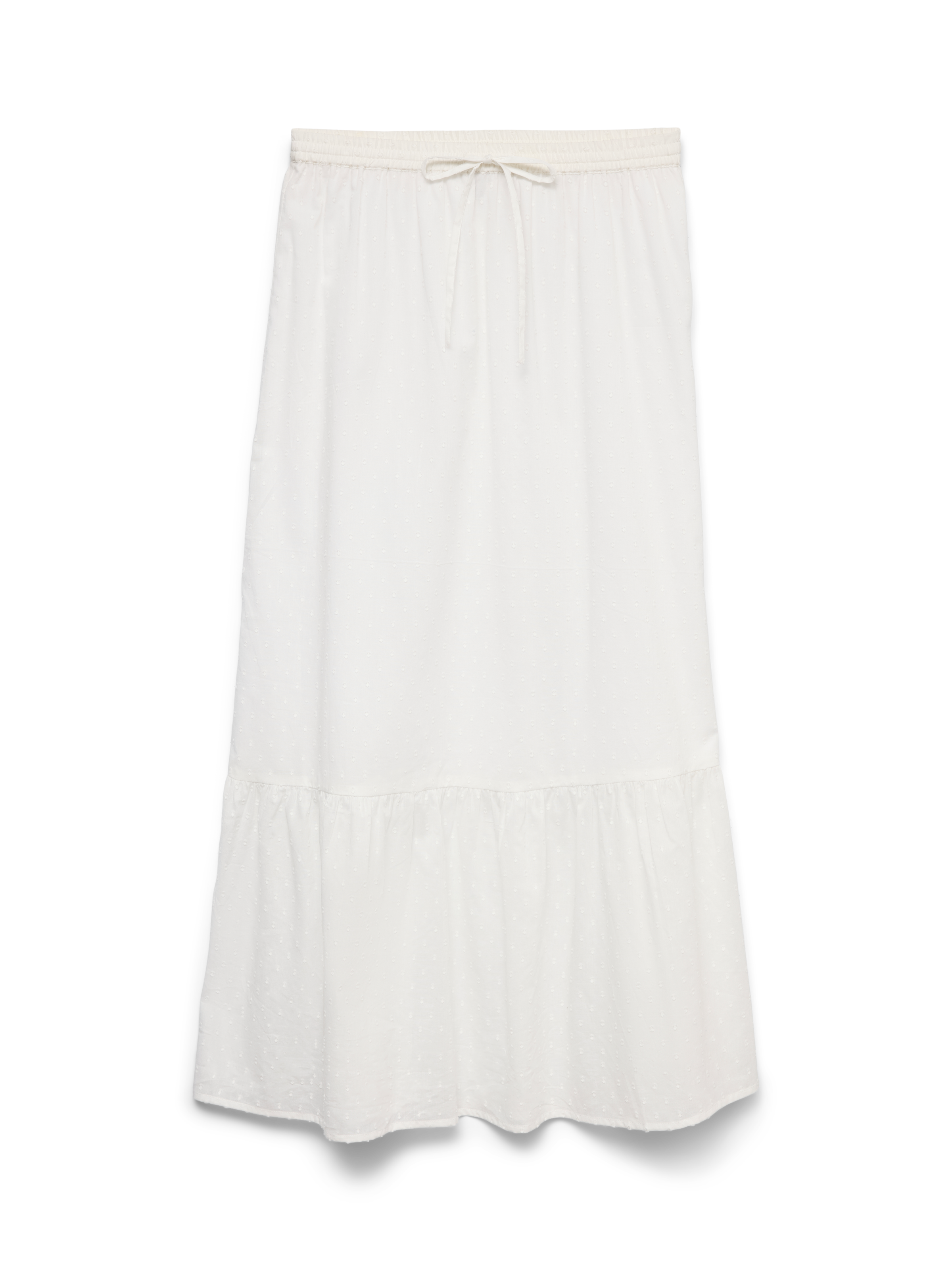 Vero Moda Maxirock »VMTRINE MW MAXI SKIRT WVN NOOS« Baumwolle