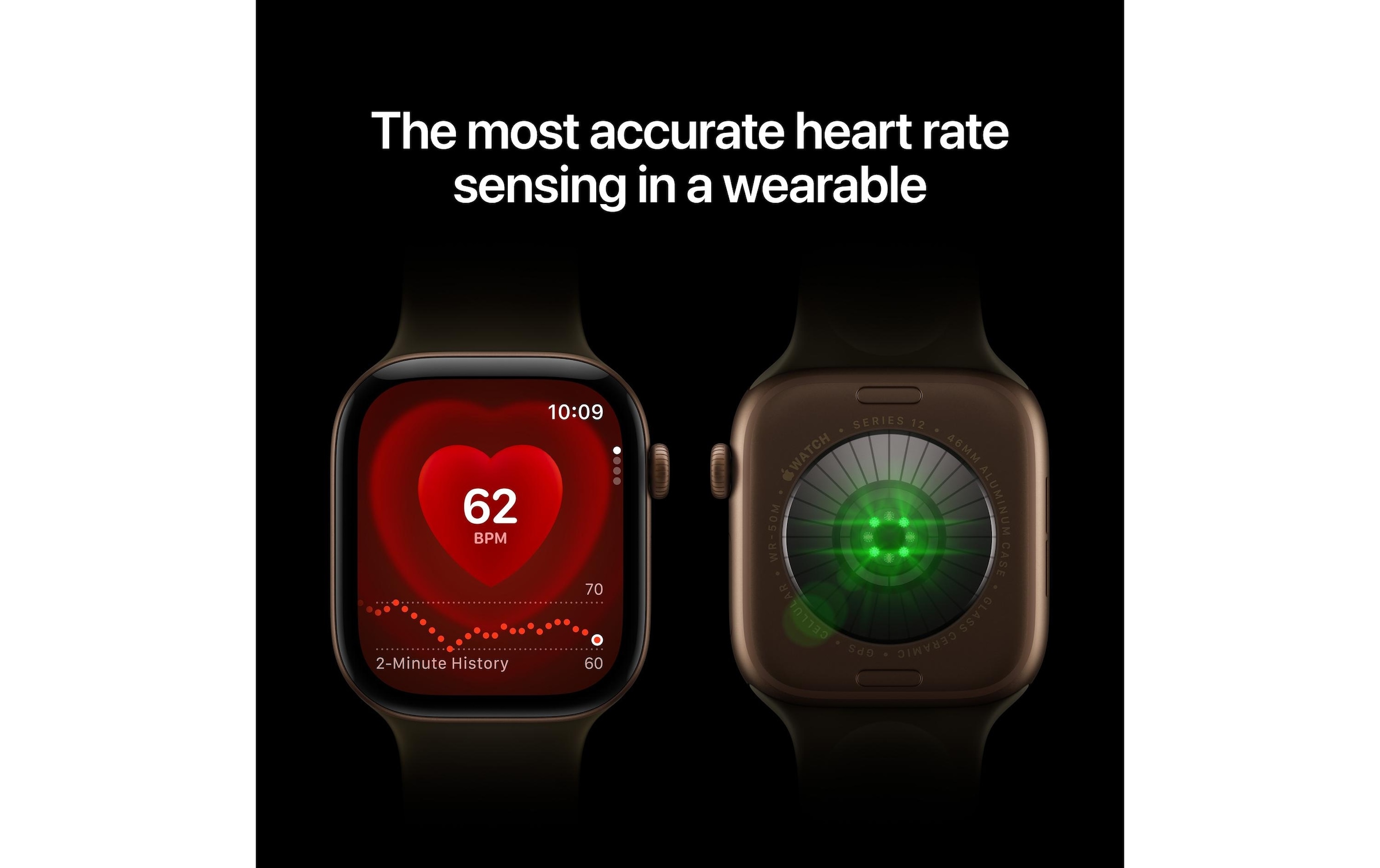 Apple Smartwatch »Apple Watch S12 CEL Titanium, Sportband «(42/ 1,65 ″)