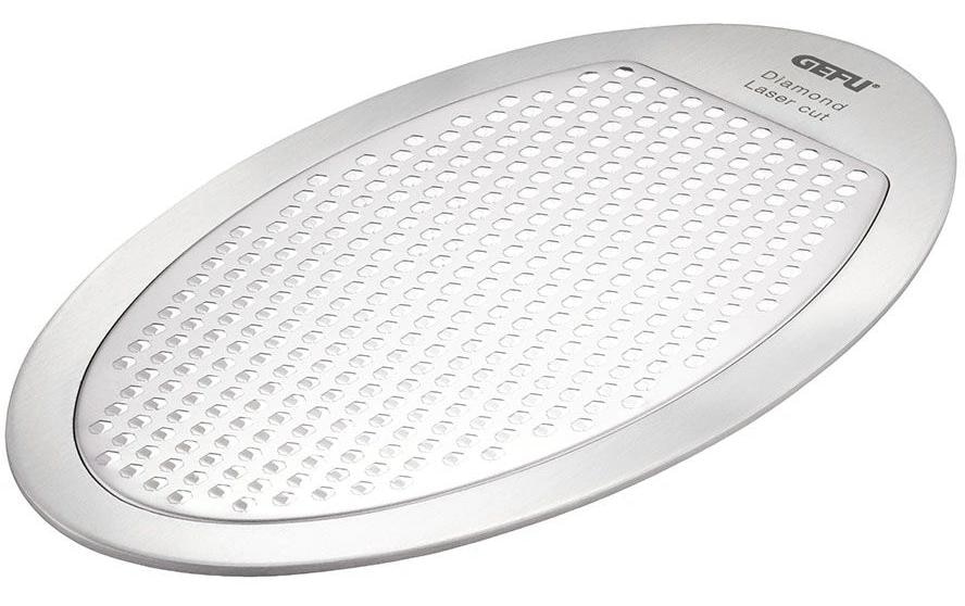 GEFU Küchenreibe »Käsereibe Parmezo Silber/Braun«