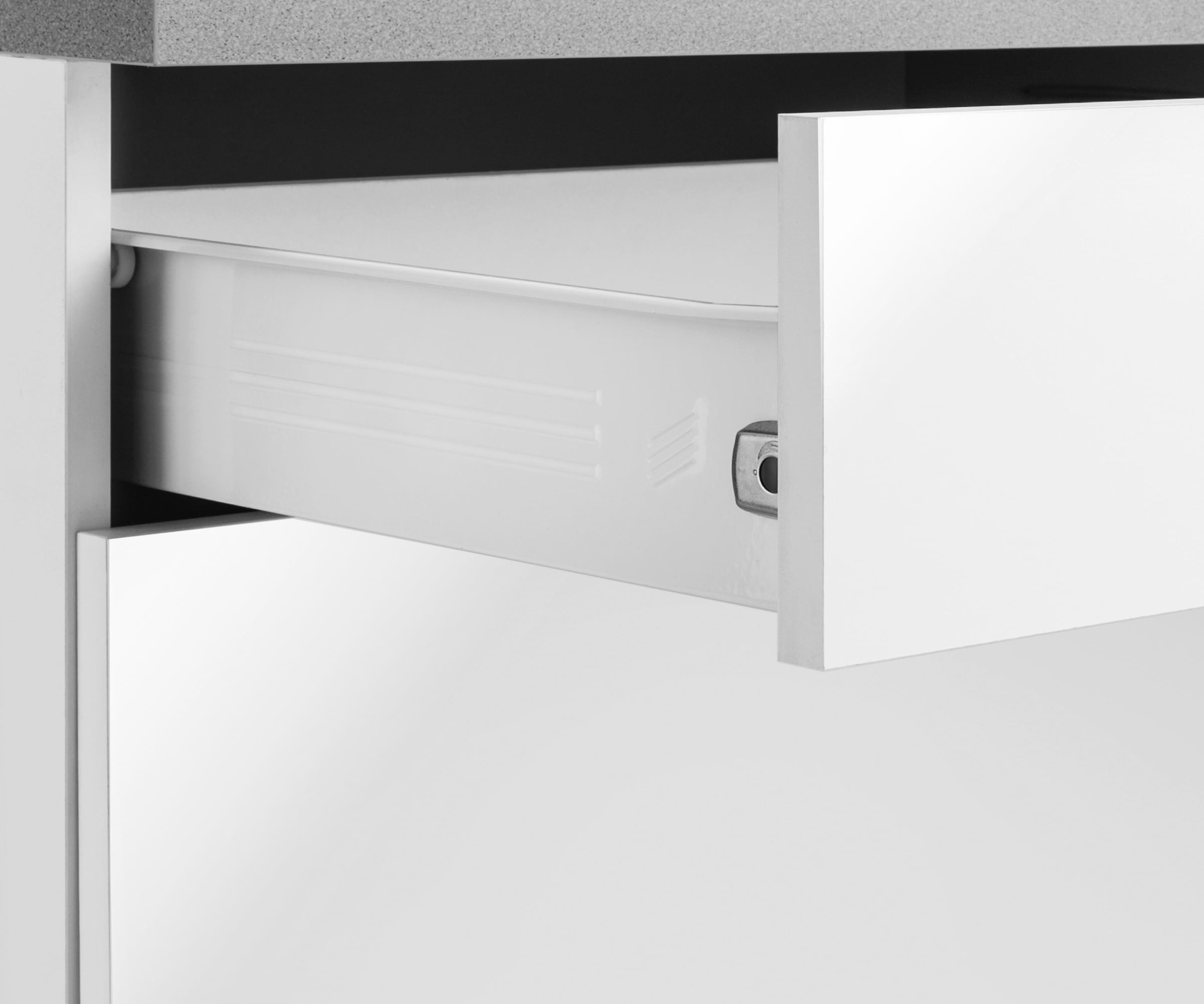 wiho Küchen Unterschrank »Cali« 90 cm breit, mit 2 grossen Auszügen