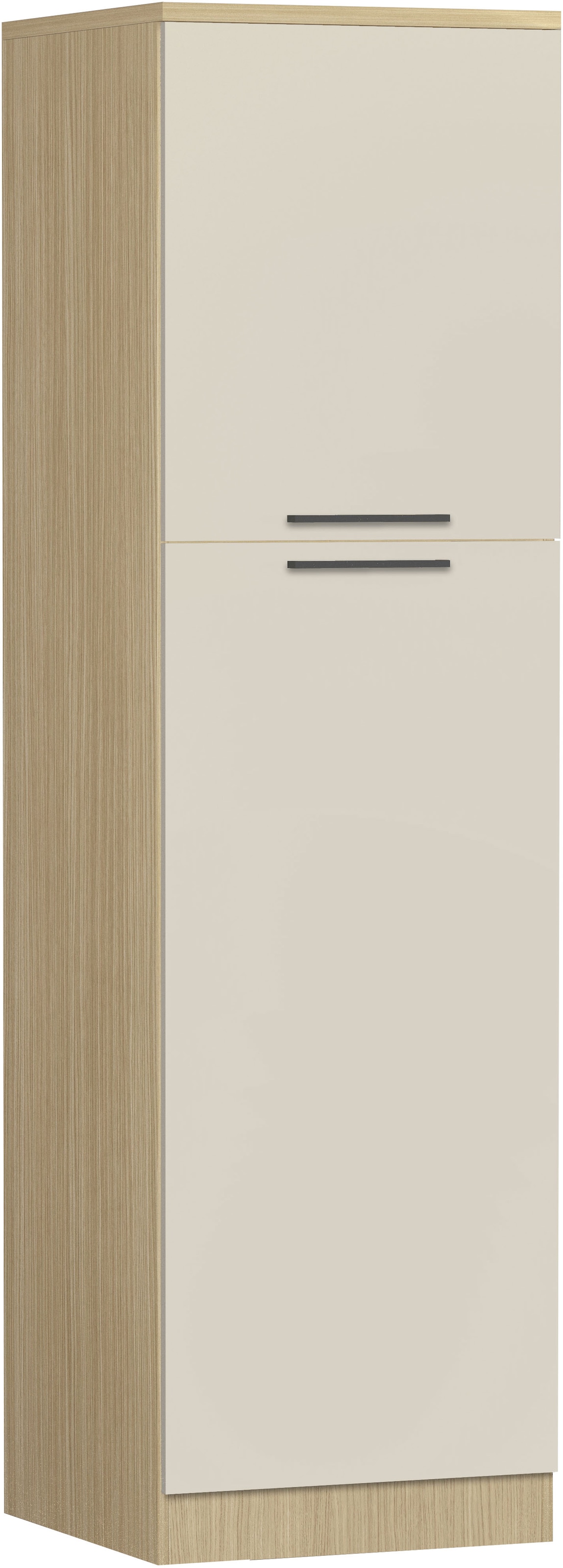 KOCHSTATION Armoire à provisions »Luna, Hochschrank, Küchenvorratsschrank, Speiseschrank, Made in Italy« B/T/H: 60×60×214,5 cm, mit 6 grosszügigen Fächern