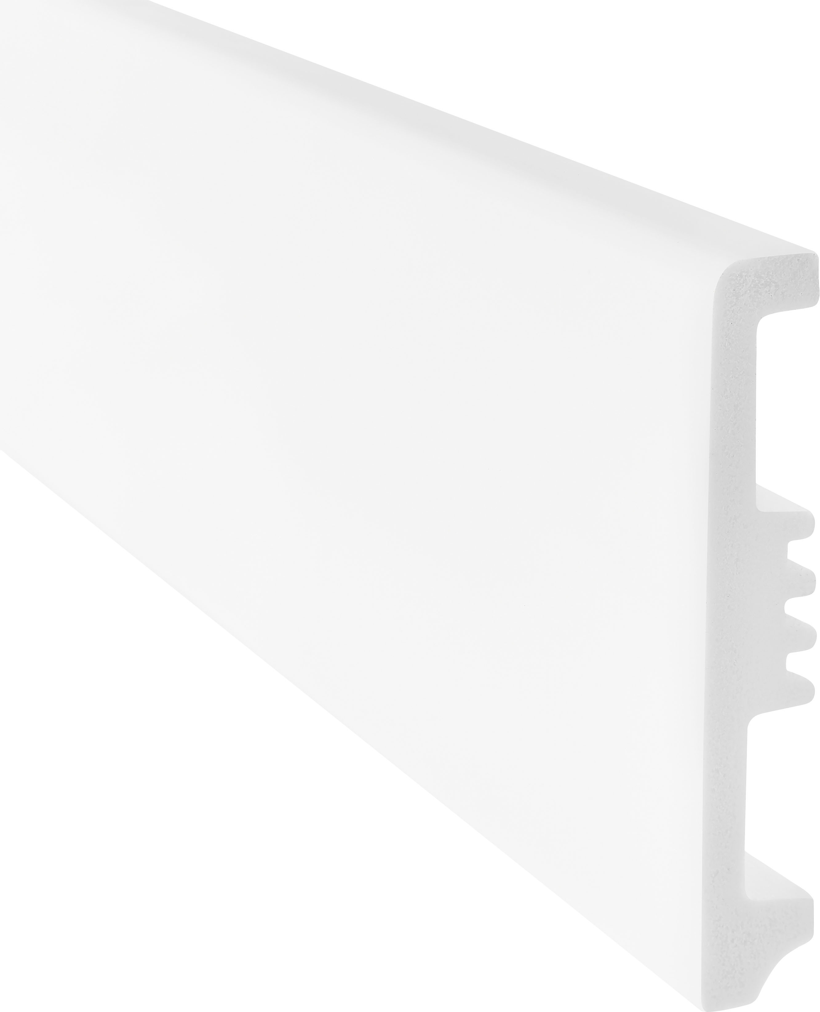 Image of Arbiton Sockelleiste »AVIA 60«, (Set, 2 St., 2 Stück á 2,0m), Anthrazit, PVC-freie Universalsockelleiste bei Ackermann Versand Schweiz