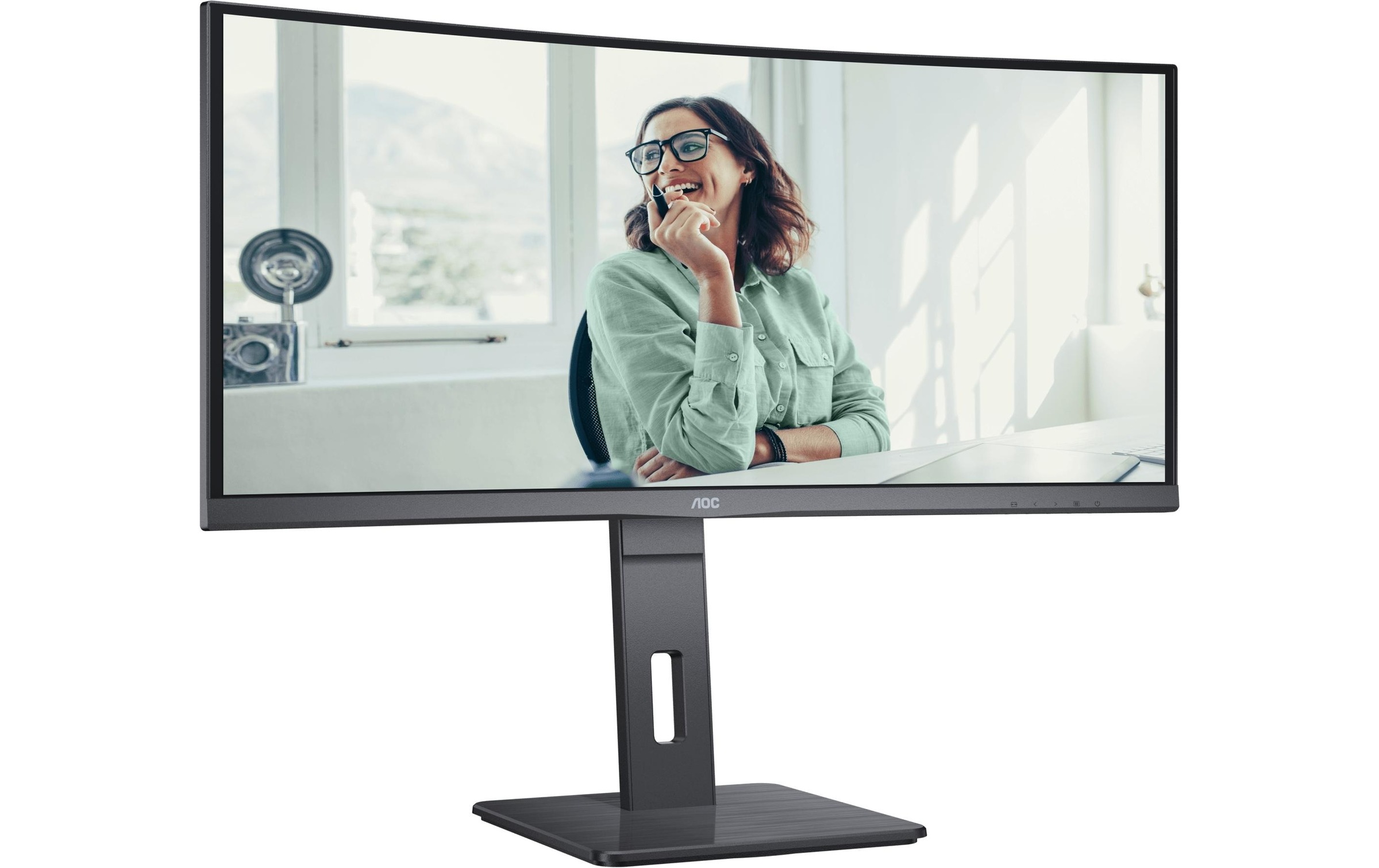 AOC Curved-LED-Monitor »CU34P3CV« 86,36 cm/34 ″  3440 x 1440 px UWQHD 100 Hz