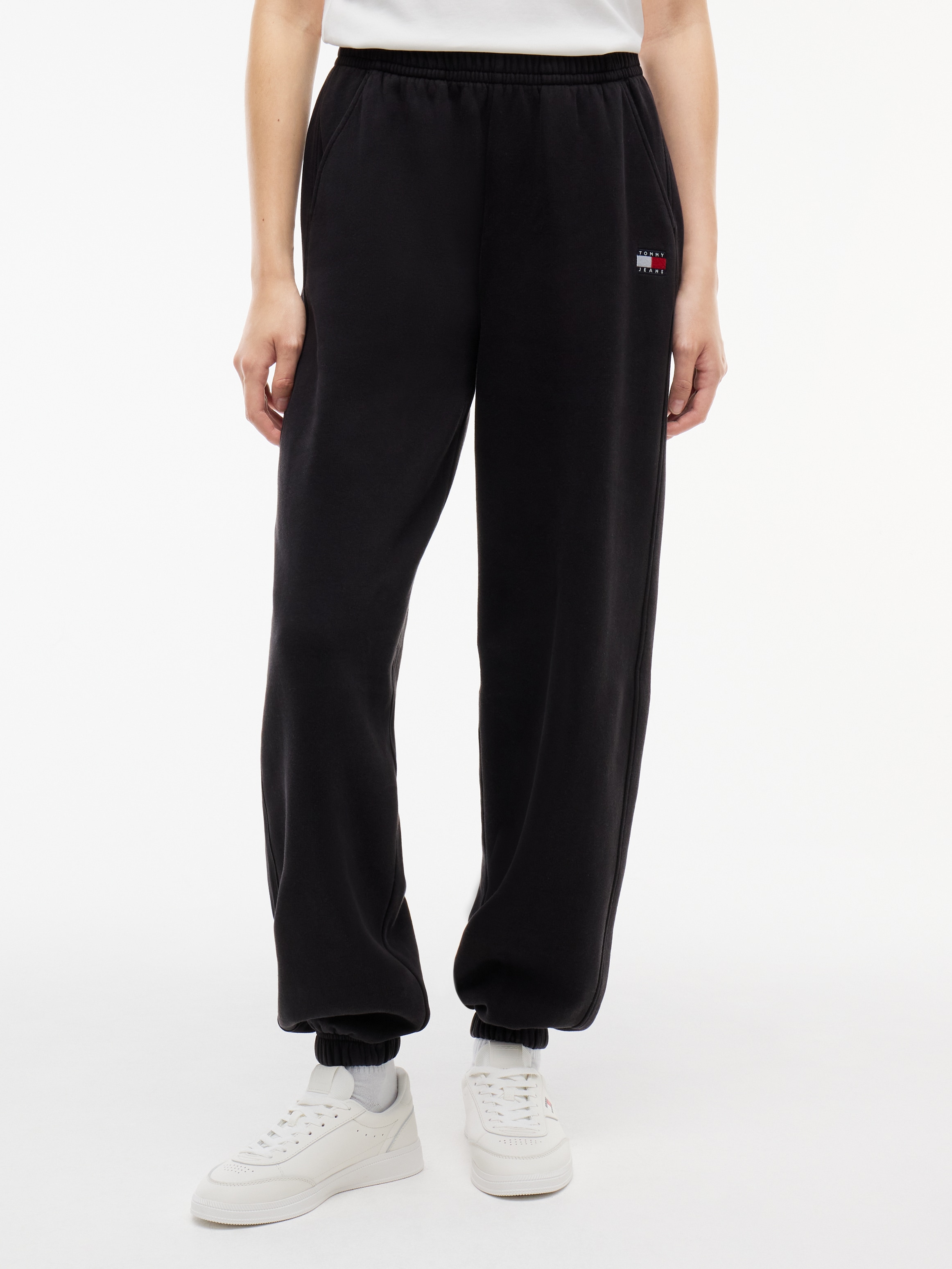 Image of Tommy Jeans Sweathose "TJW BADGE SWEATPANTS" Baumwollmischung