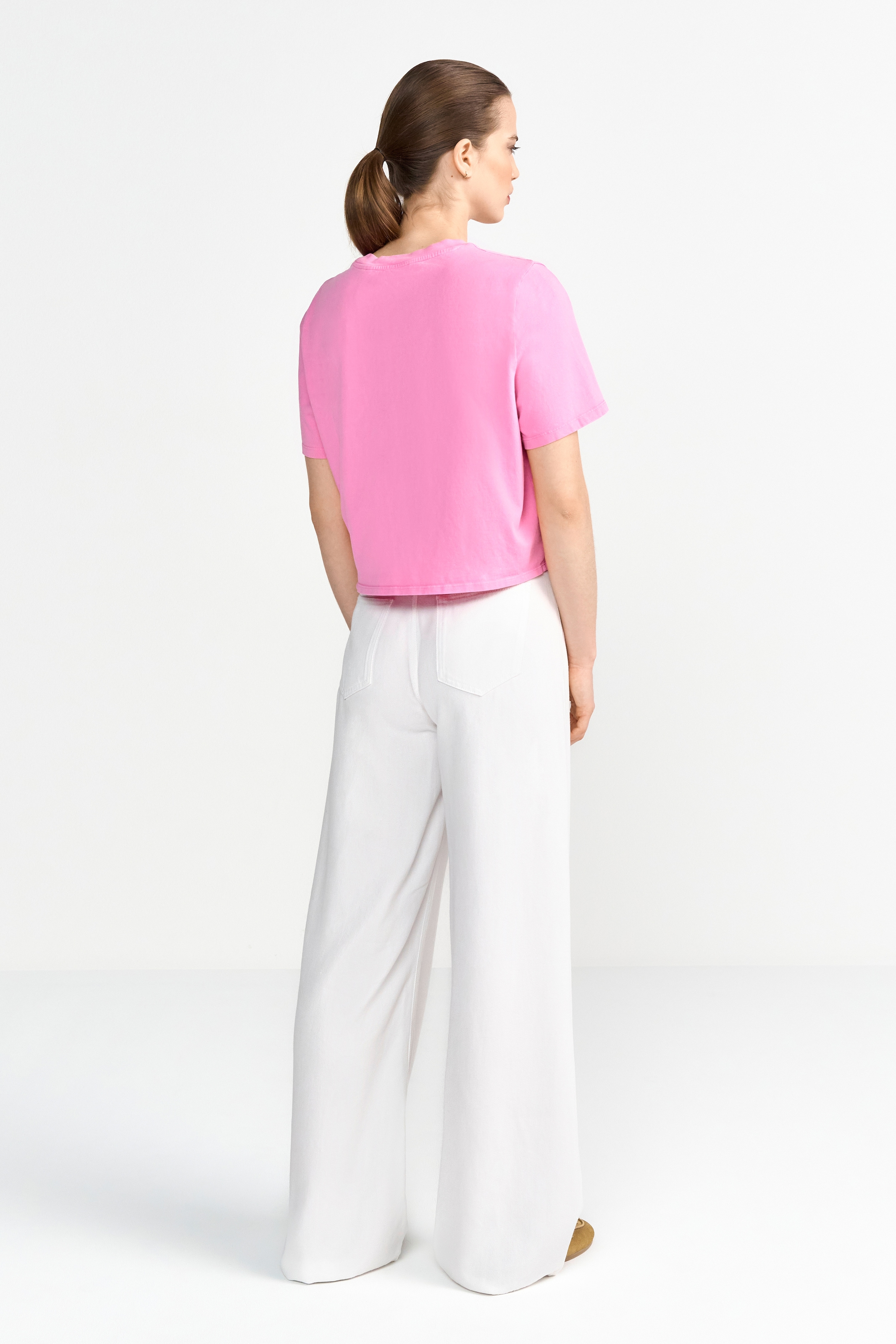 RICHROYAL Kurzarmshirt Mit Rundhalsausschnitt