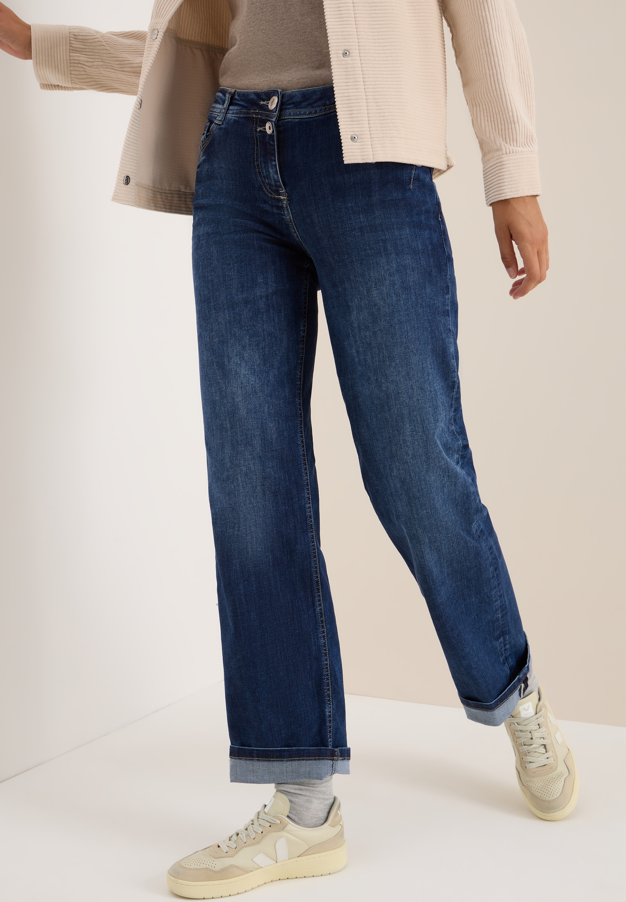Cecil Weite Jeans »Style NEELE«, mit Stretch