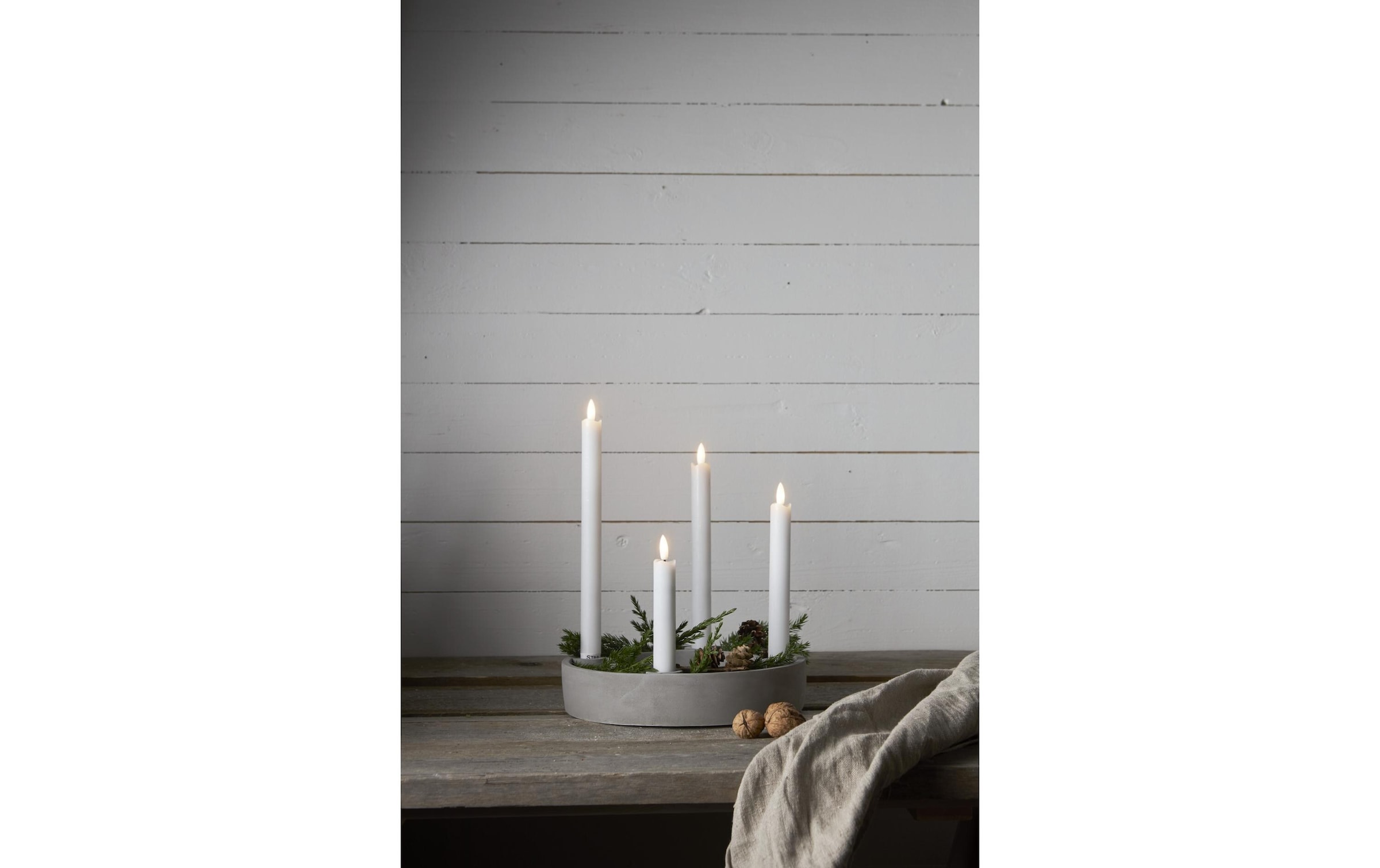 Parforce Traditional Hunting LED-Kerze »Star Trading LED-Stabkerzen Set Din«