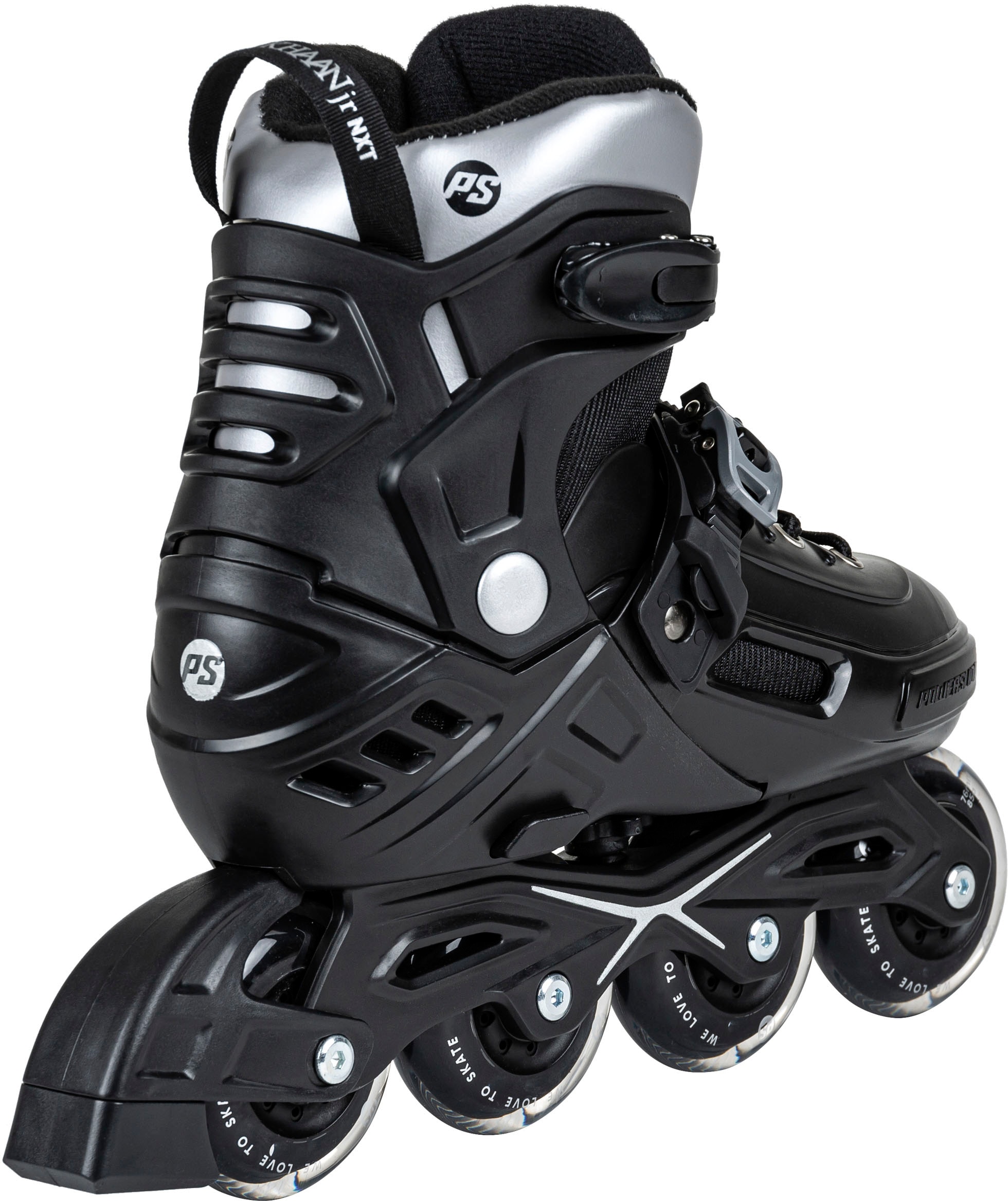 Powerslide Inlineskates »Khaan Junior NXT Black adj.«