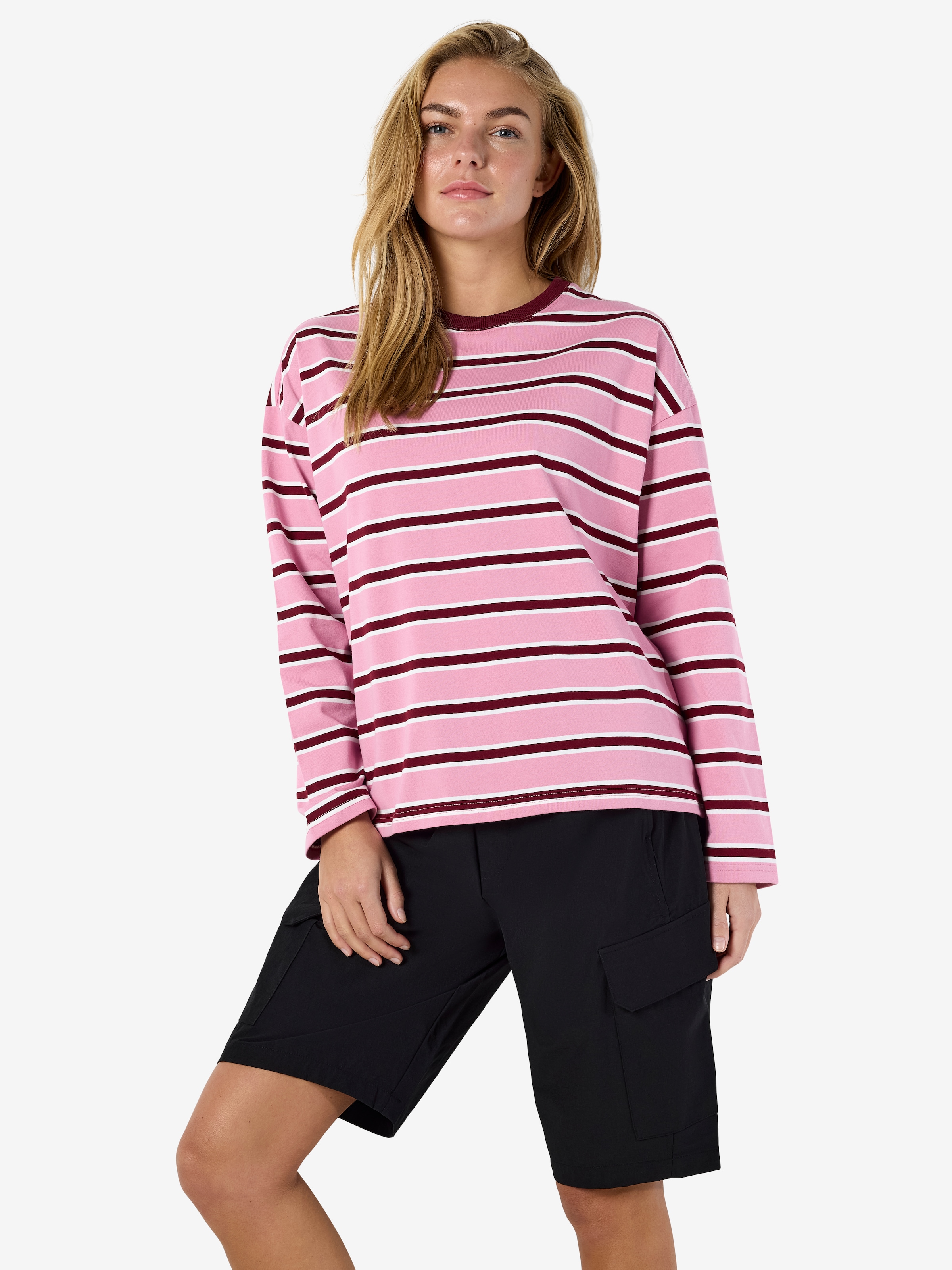 Image of Noisy may Sweatshirt "NMEMBER L/S STRIPE SWEAT NOOS"