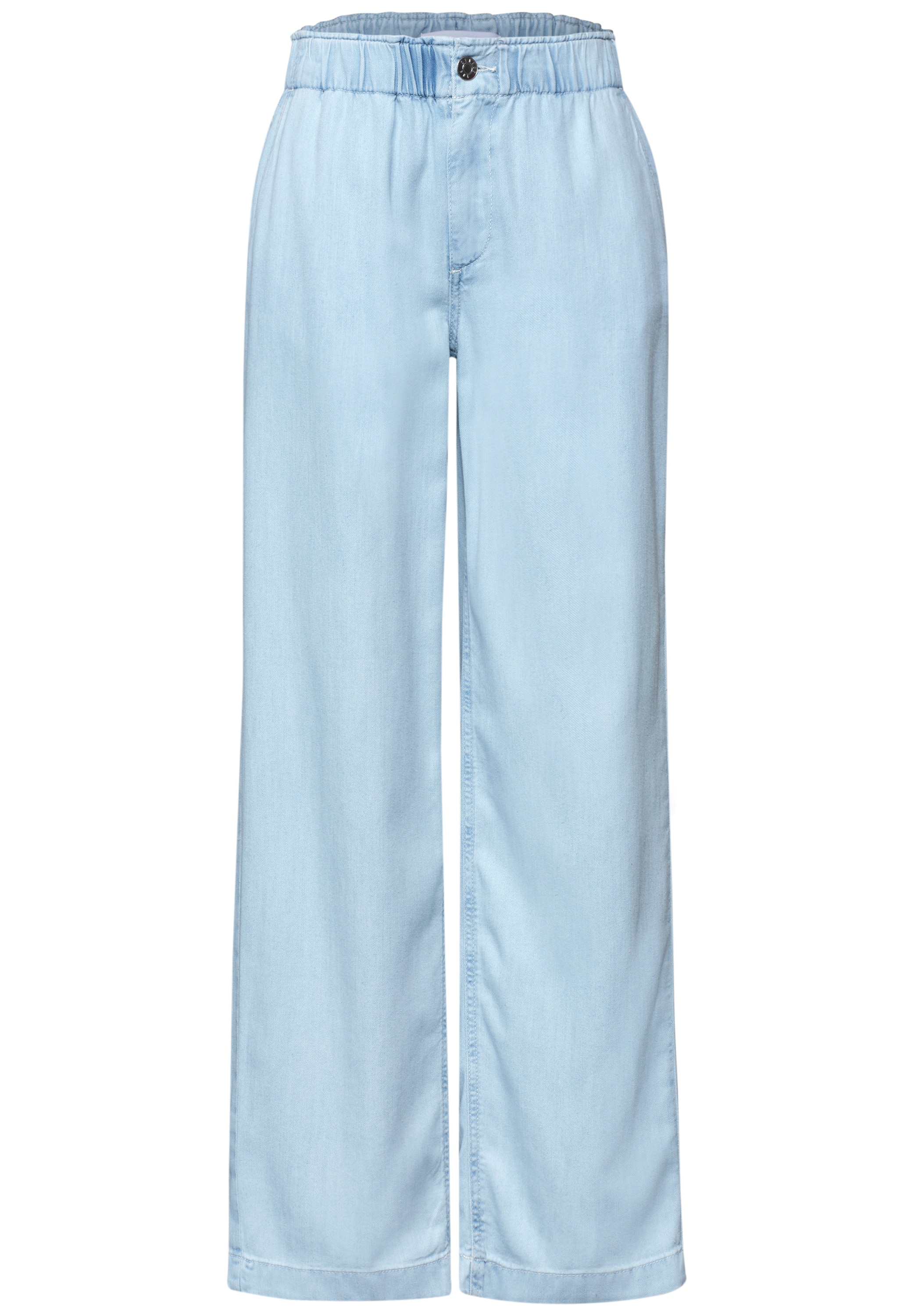 STREET ONE Jeans large »Style Emee« avec taille paperbag / coupe ample
