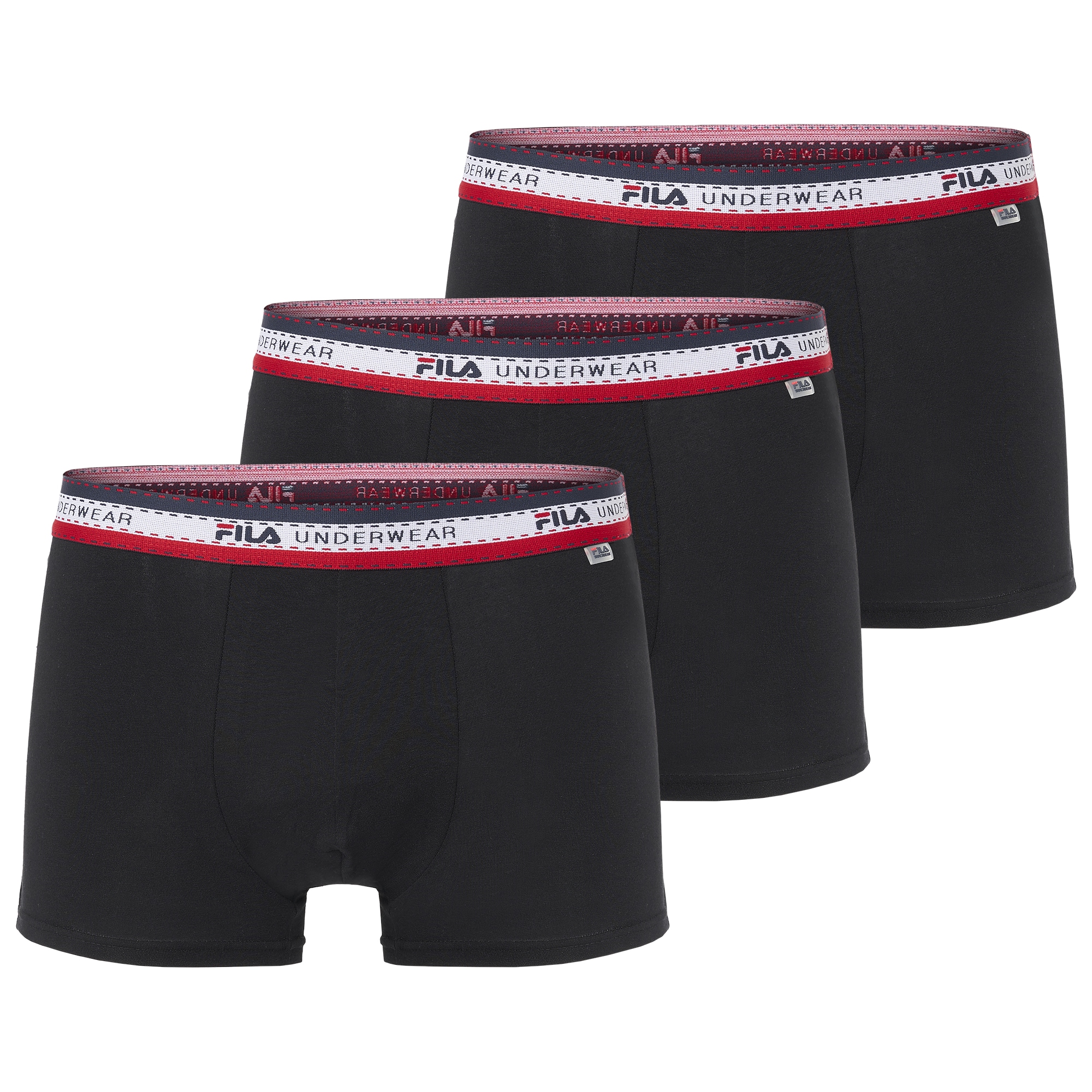 Fila Boxers »MAN BOXER SHORTS« 3er Pack,  elastischer Logo-Webbund, ohne Eingriff