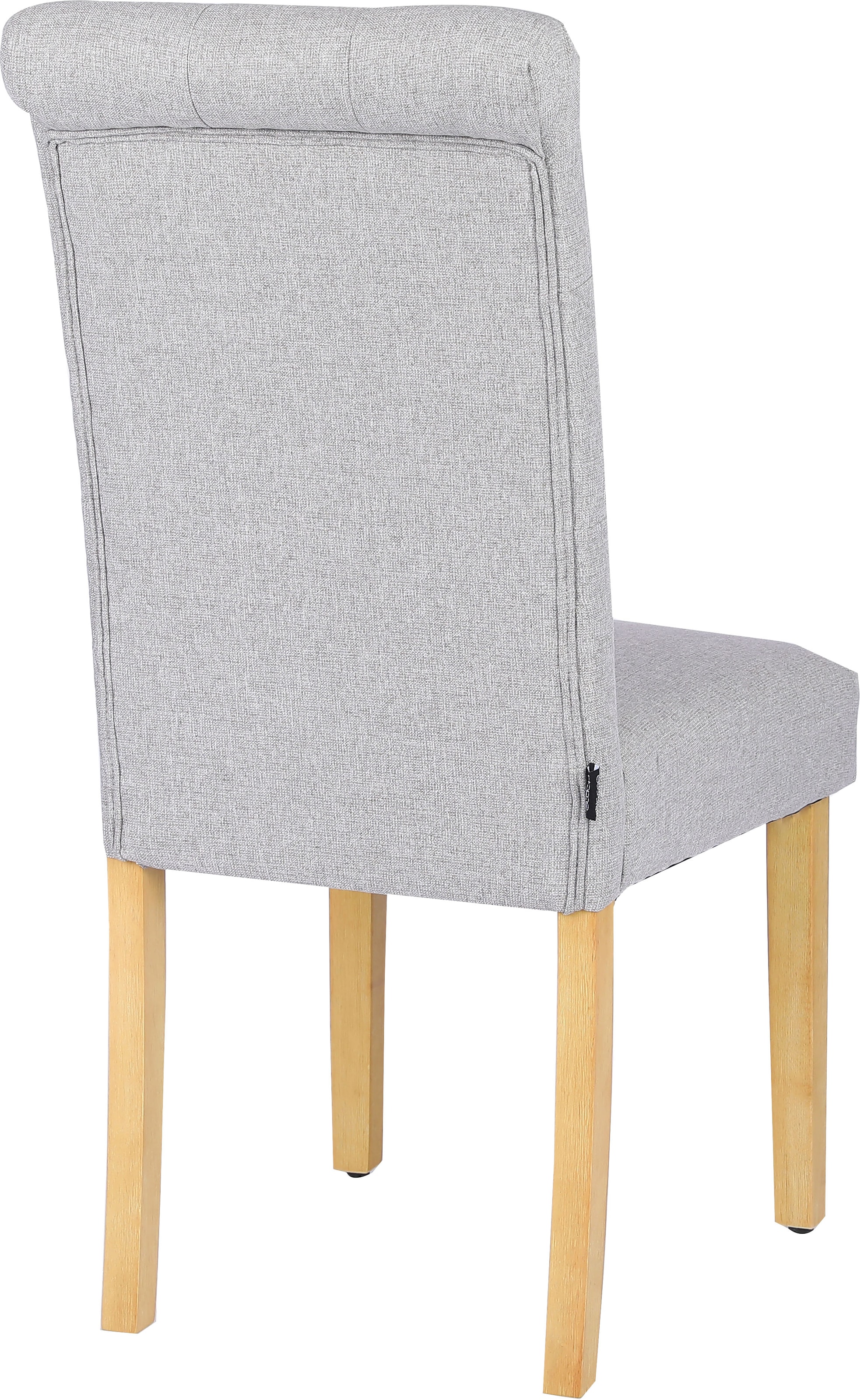 Home affaire Chaise de salle à manger »Liao, TOPSELLER!, OTTOs Choice, 2er-Set« (Set) pflegeleichter Webstoff Bezug, Knopfheftung, Sitzhöhe ca. 51 cm