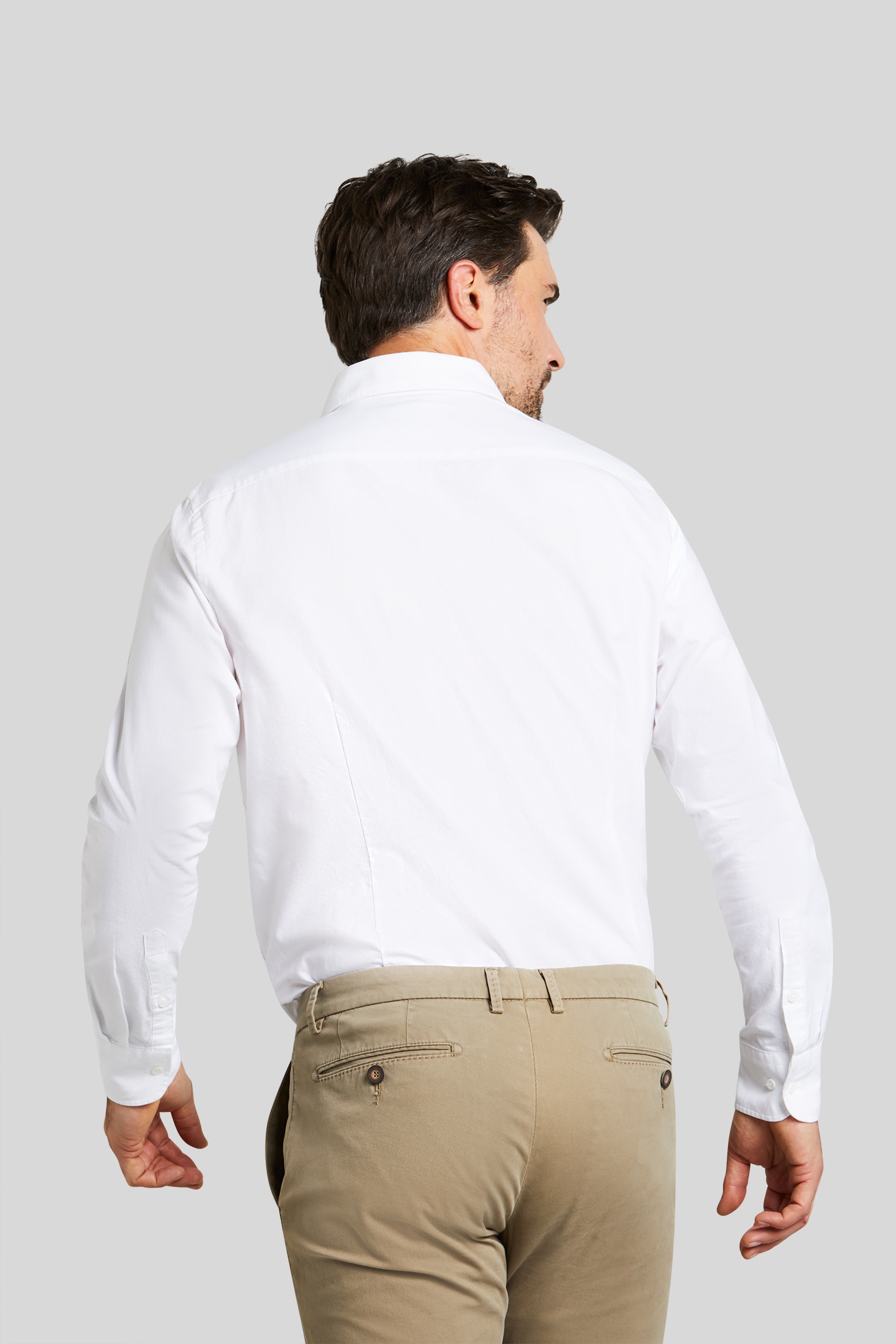 bugatti Langarmhemd, aus organic Cotton