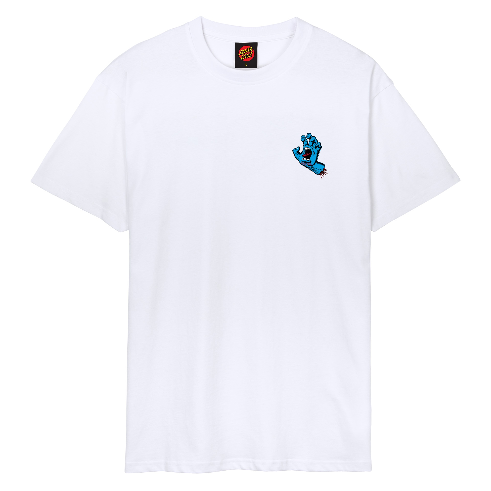 Image of Santa Cruz T-Shirt "SCREAMING HAND CHEST T-SHIRT"