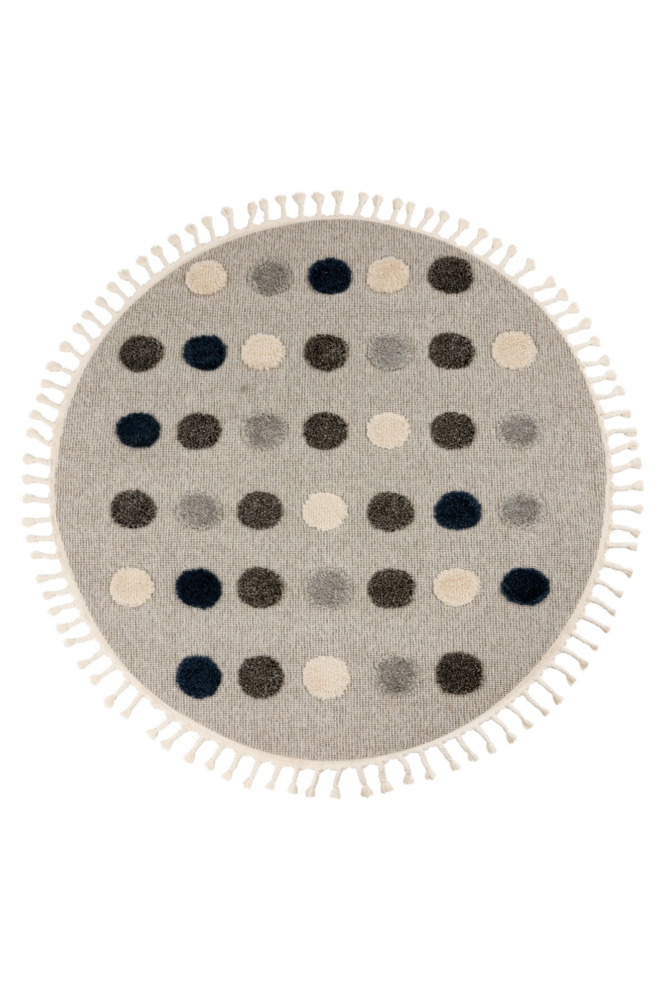 Image of Kayoom Kinderteppich "Modena 419" rechteckig 11 mm Höhe auch in rund, Kurzflor, Hoch Tief, mit Fransen