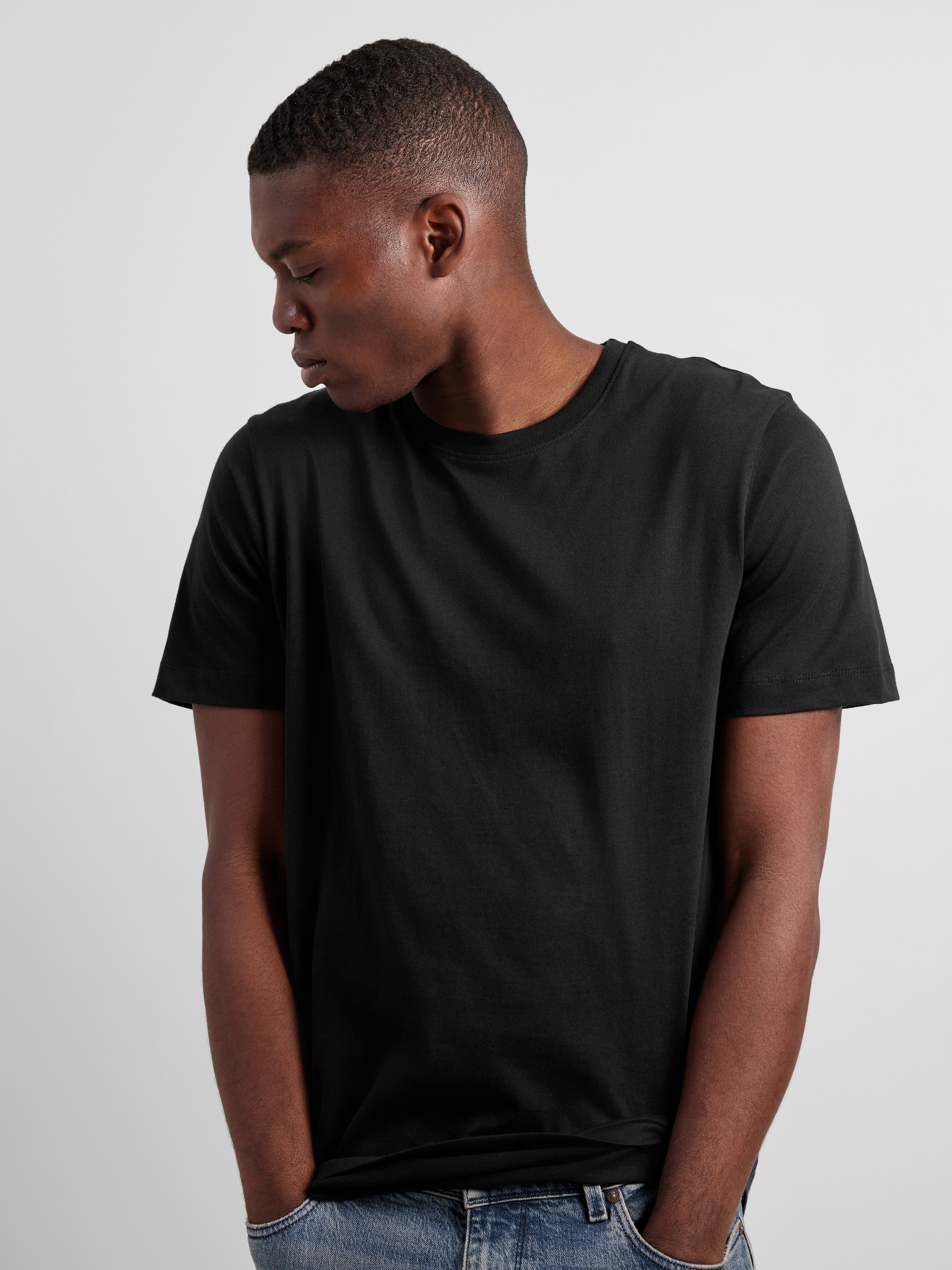 SELECTED HOMME Rundhalsshirt »SLHCORMAC SS O-NECK TEE 5 PACK NOOS«, (Packung, 5 tlg.)