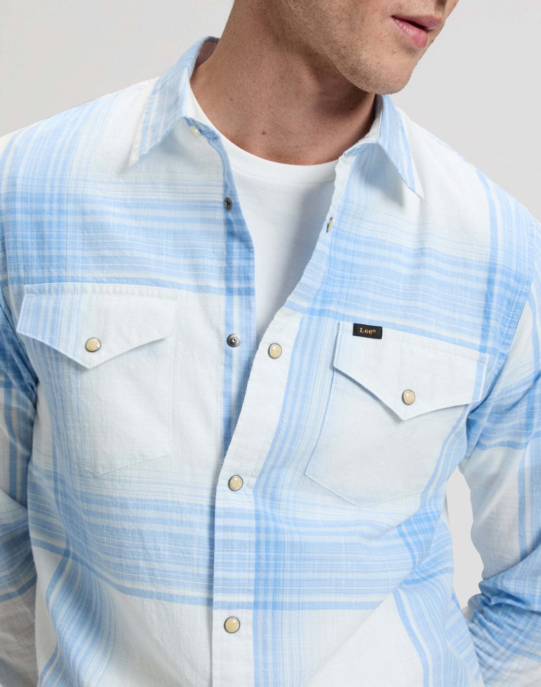 Lee® Langarmhemd »Lee Langarmhemd Clean Western«