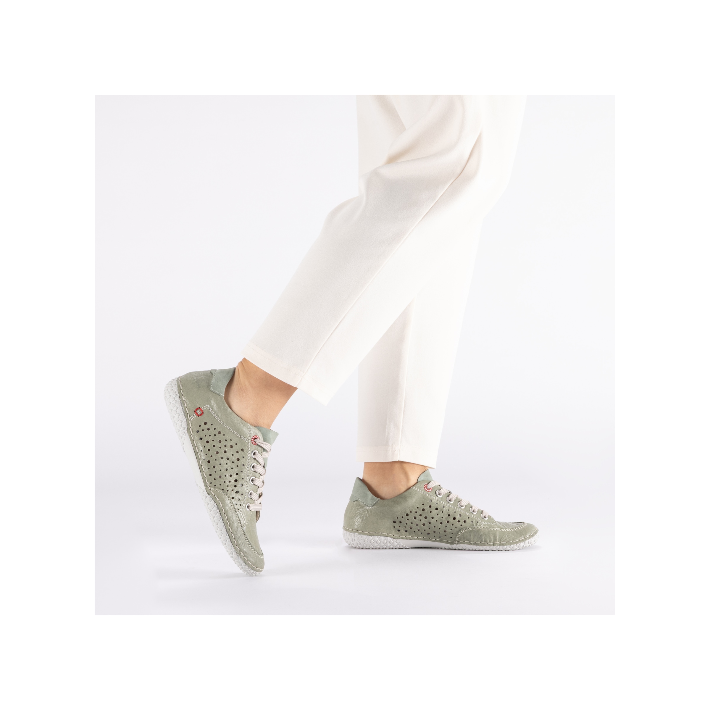 Rieker Sneakers  Chaussure à lacets, chaussure basse, chaussure de loisirs avec perforations