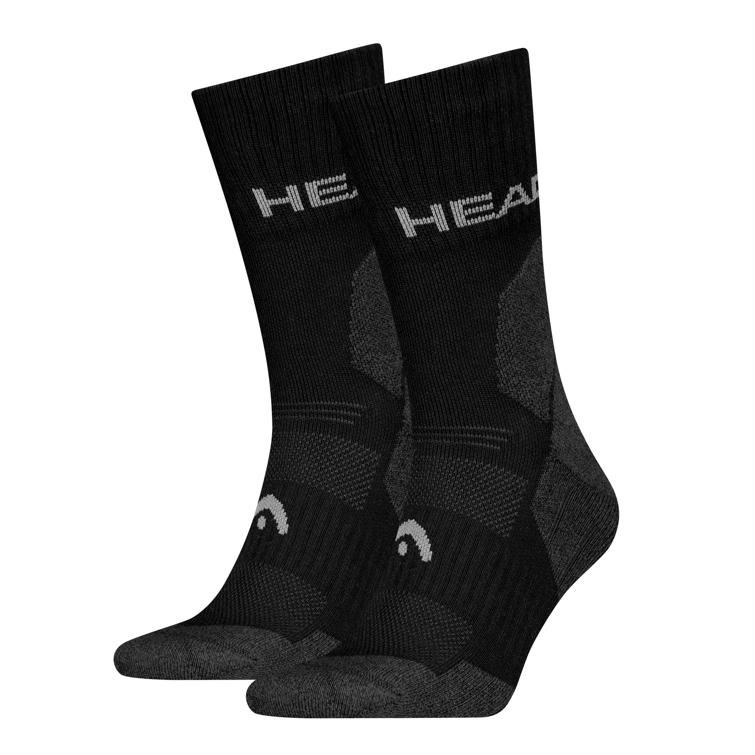 Head Chaussettes »HEAD HIKING ALL CLIMATES CREW 2P« 2 paires,  avec broderie du logo