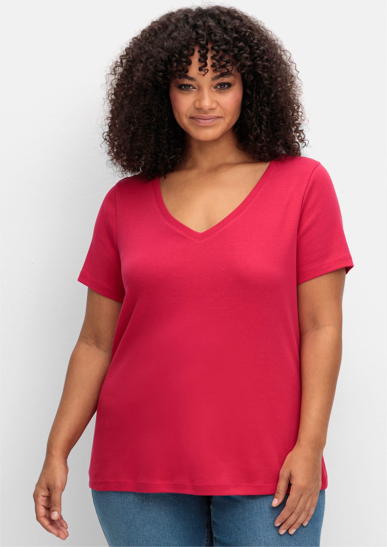 Sheego T-Shirt "T-Shirt" 1 Stk.