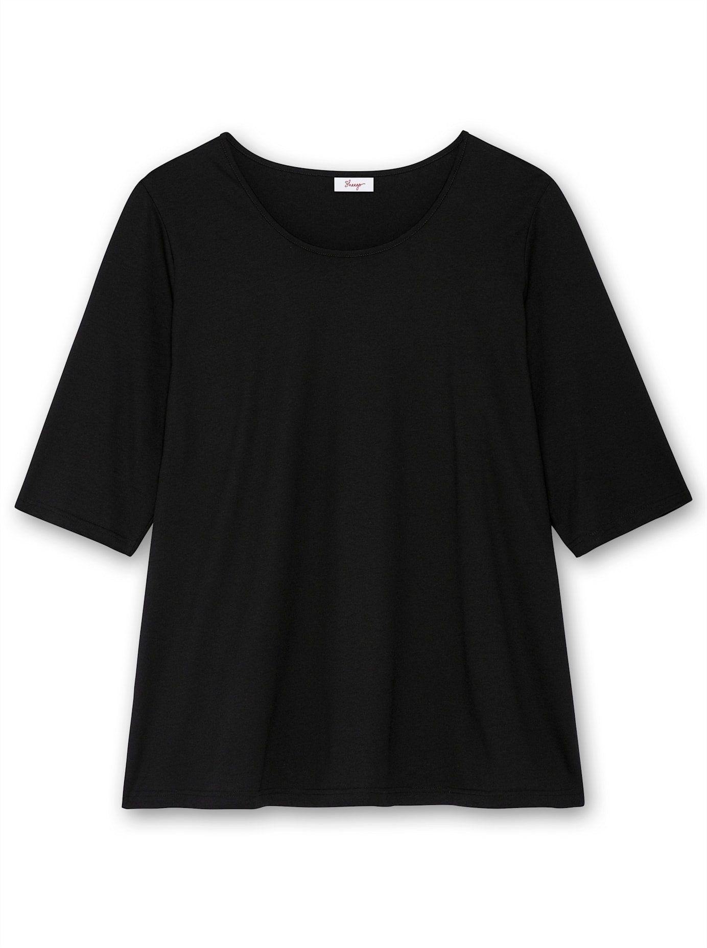 Sheego 3/4-Arm-Shirt »3/4-Arm-Shirt«, (1 tlg.)
