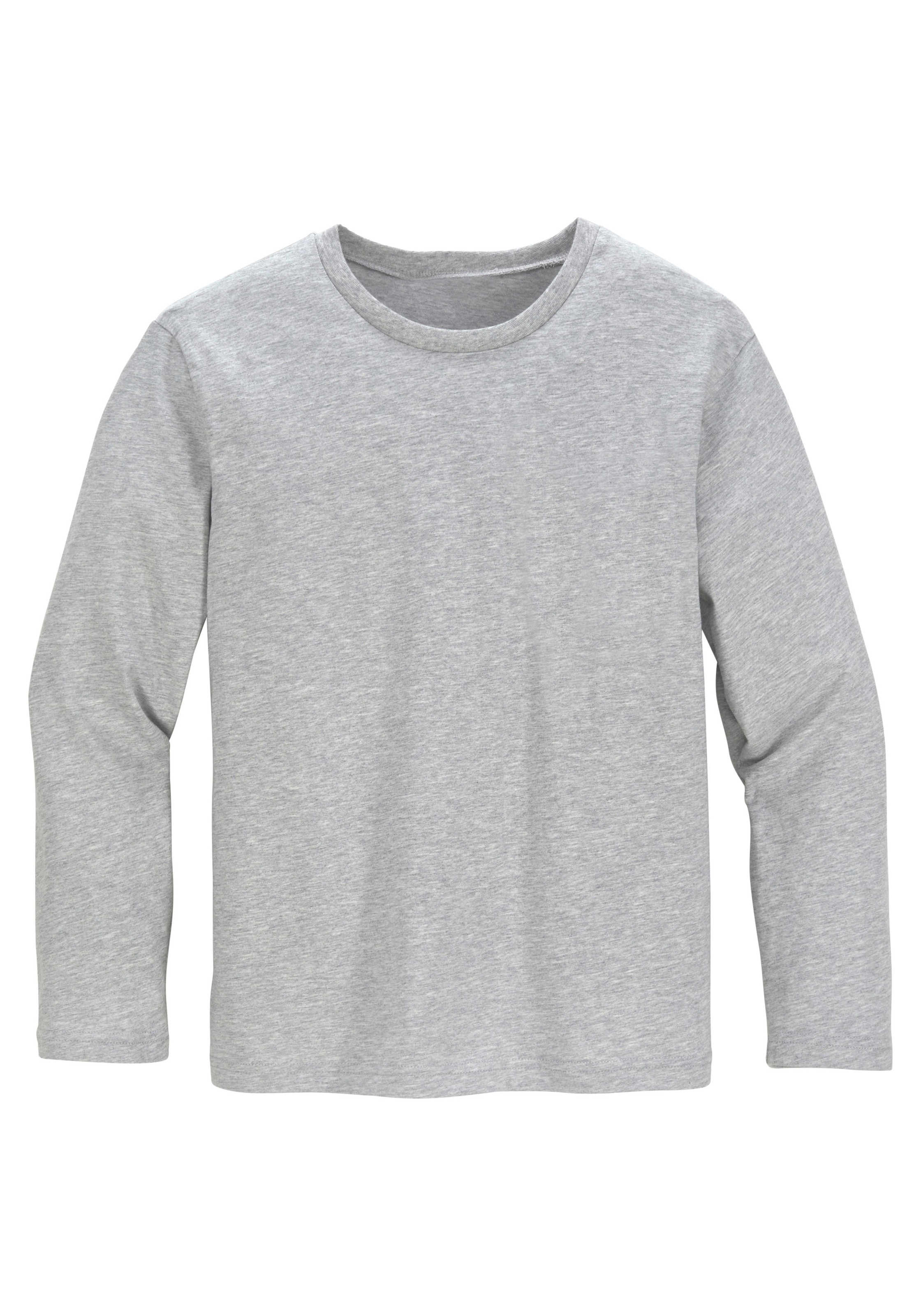 le jogger® Pyjama Packung, 2 Stück, 4 pièces Schlafanzug in langer Form, Hose 1x uni und 1x kariert