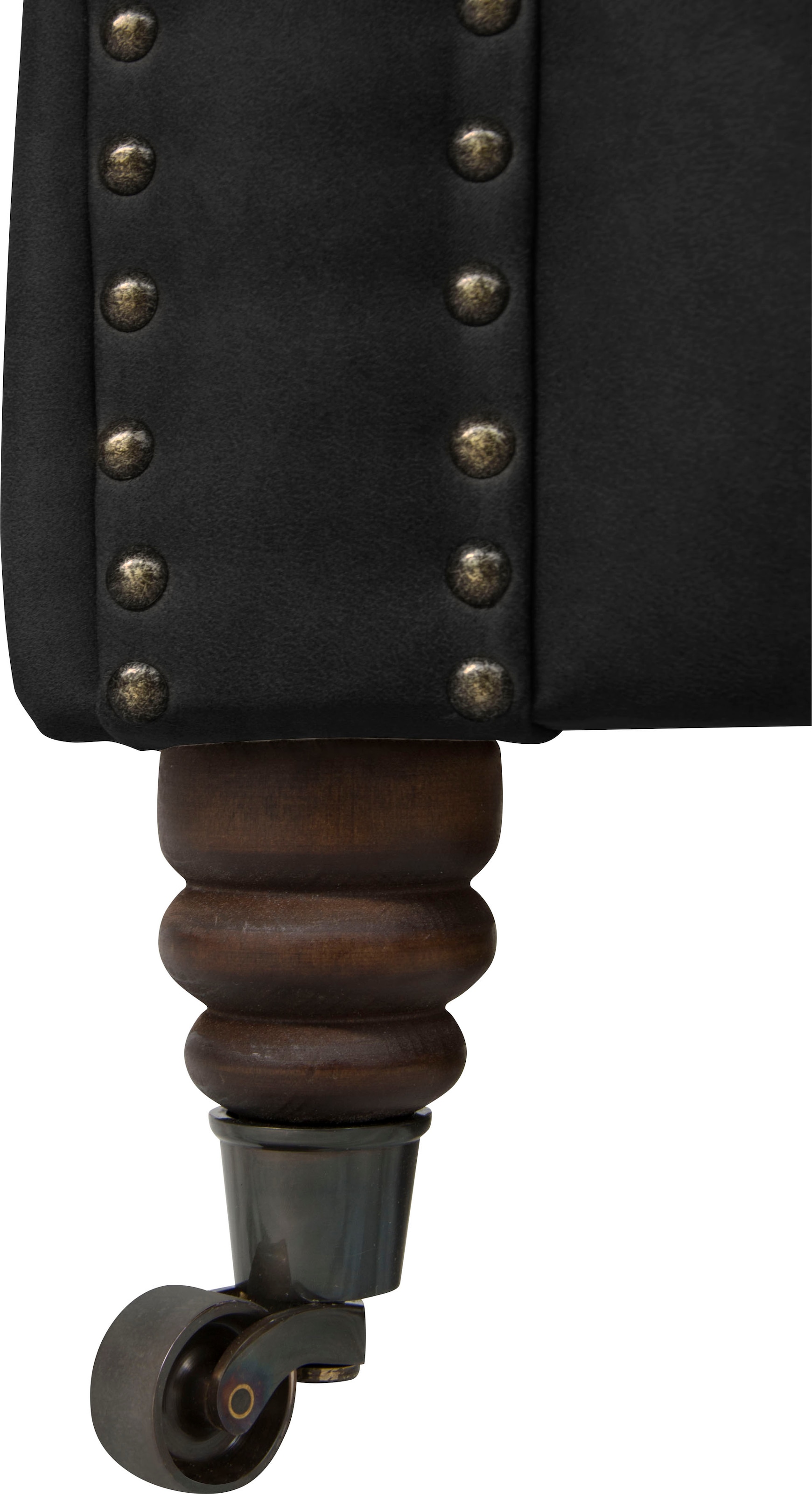 Home affaire Canapé Chesterfield »Aarburg« aufwändige Knopfheftung und Ziernägel im Chesterfield-Design