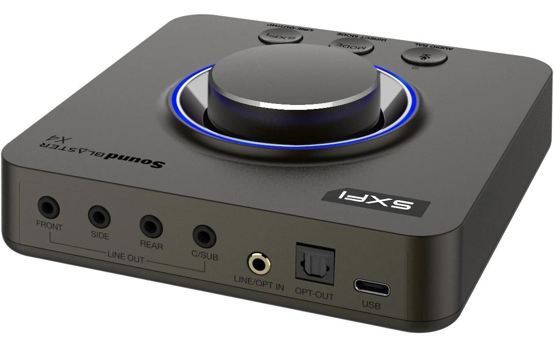 Creative Carte son USB »SoundBlaster X4« PC-Mac