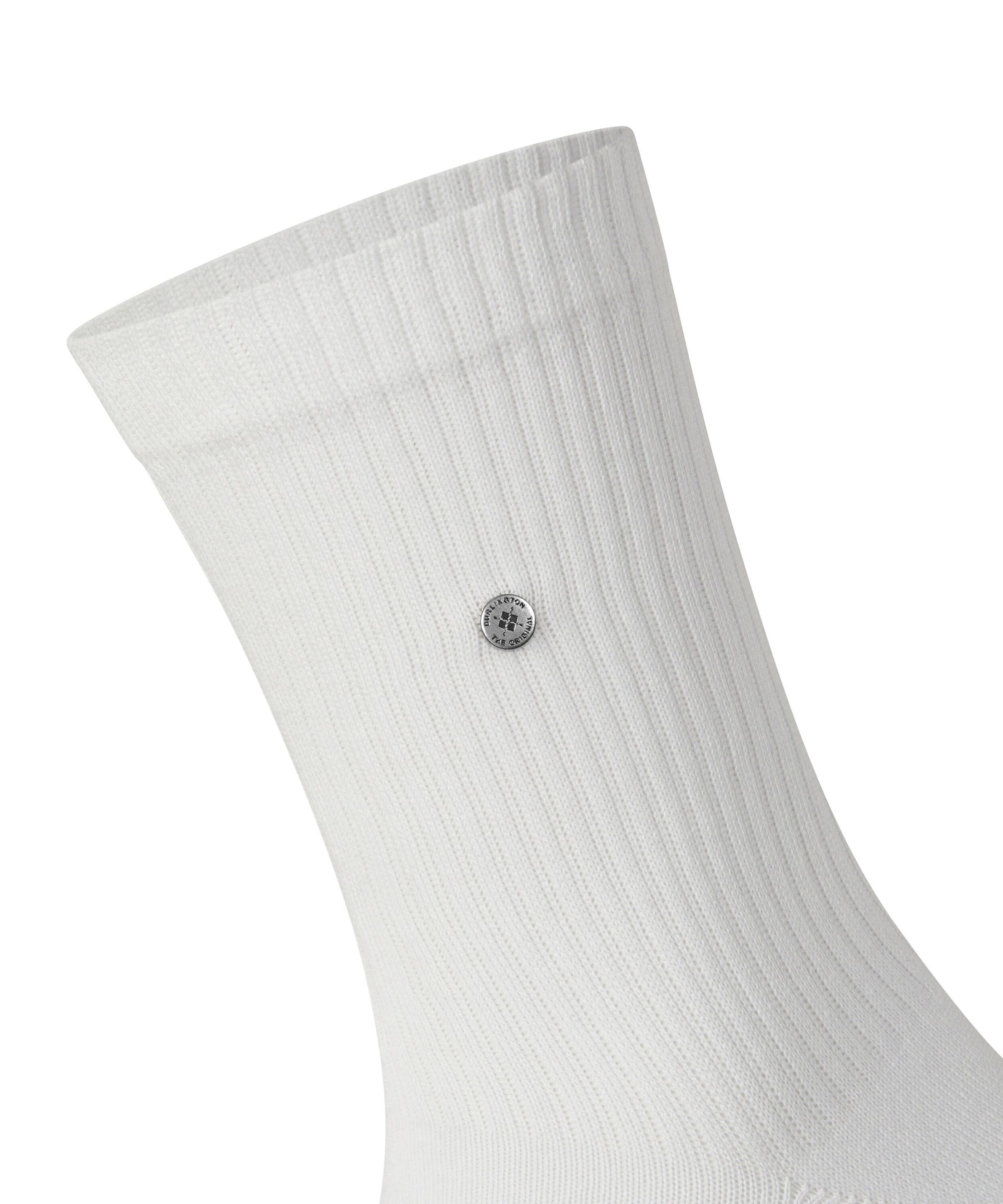Burlington Chaussettes »Bond Street« taille unique 40-46, structure côtelée à la mode, clip Burlington