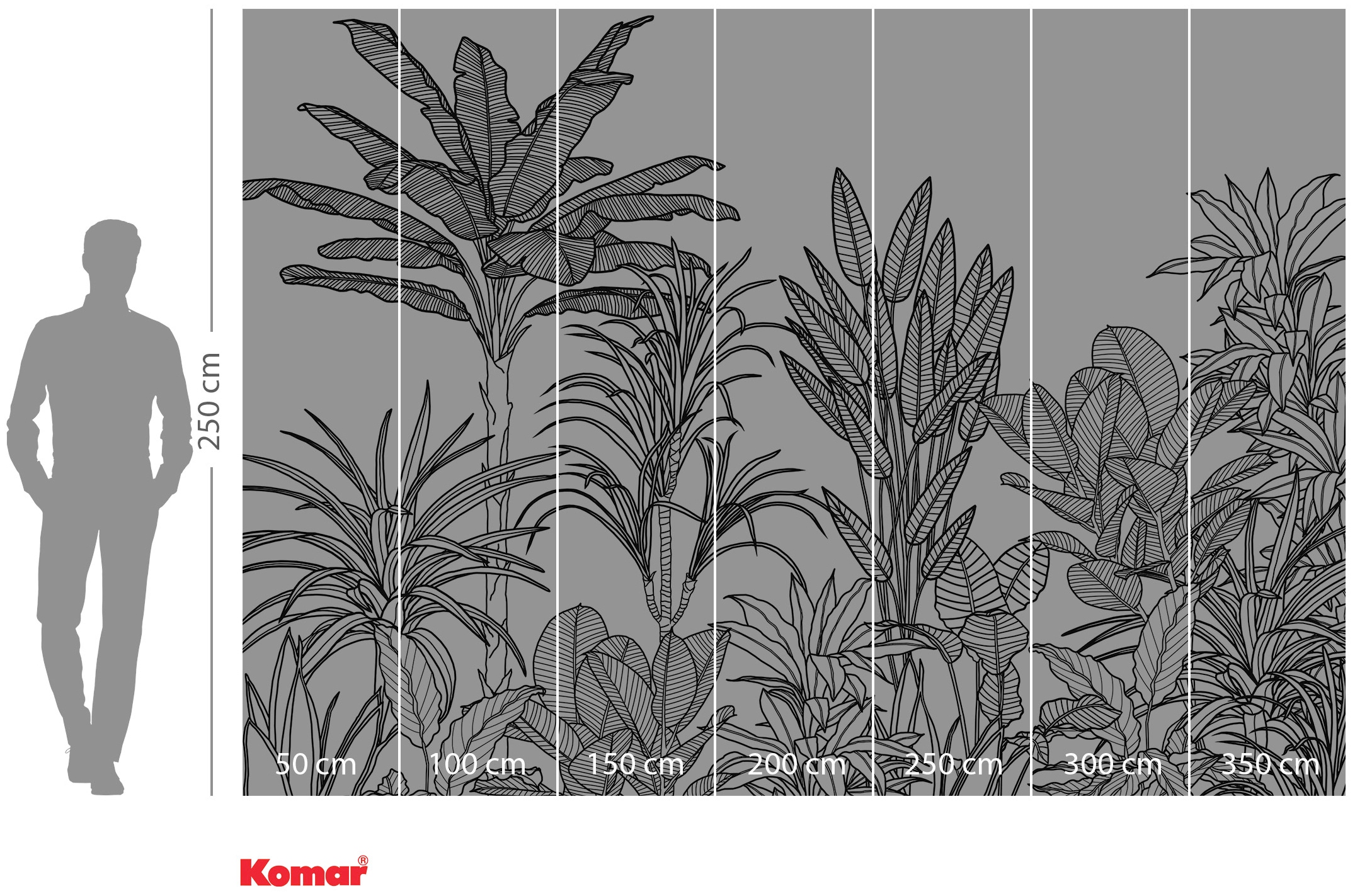 Komar Vliestapete »Digitaldruck Vlies - Savanna - Grösse 350 x 250 cm«, bedruckt, Wohnzimmer, Schlafzimmer