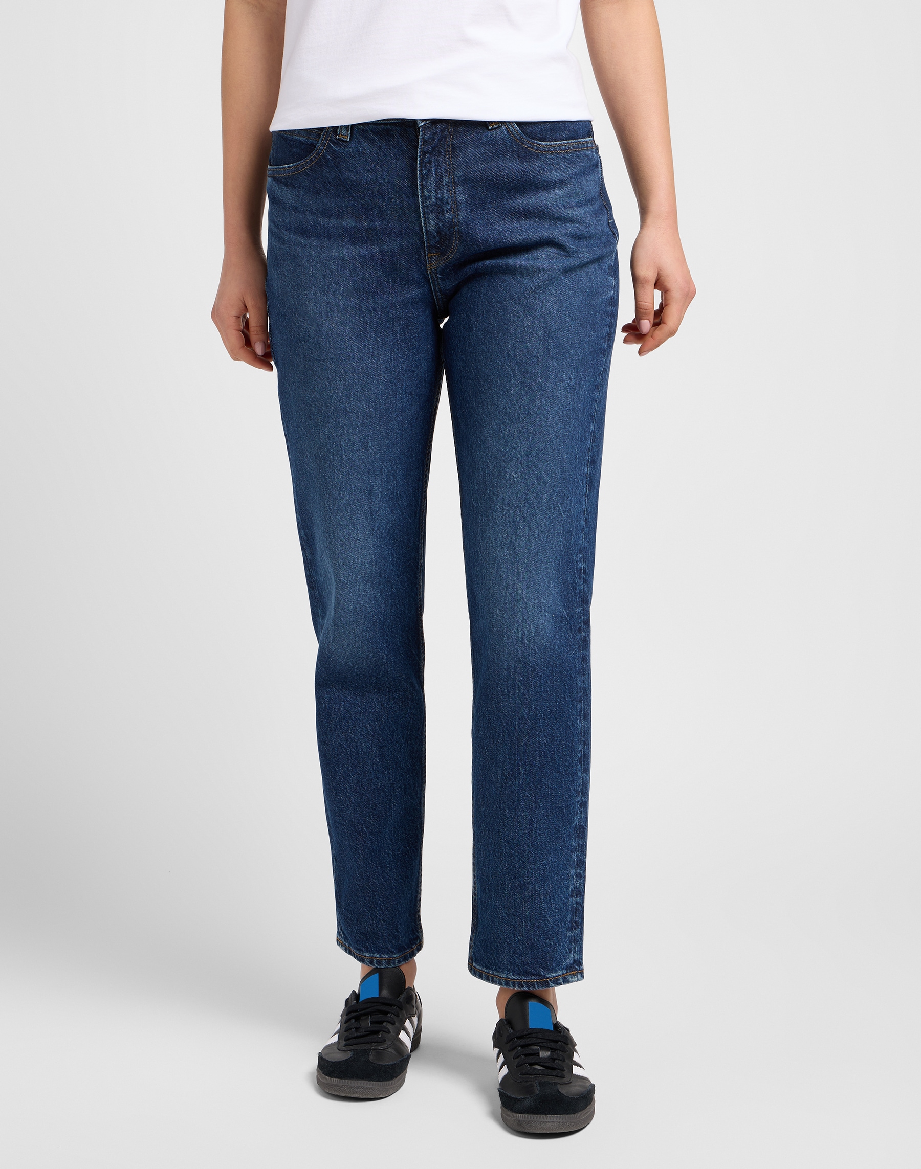 Image of Lee 5-Pocket-Jeans "LEE-CAROL" hohe Leibhöhe