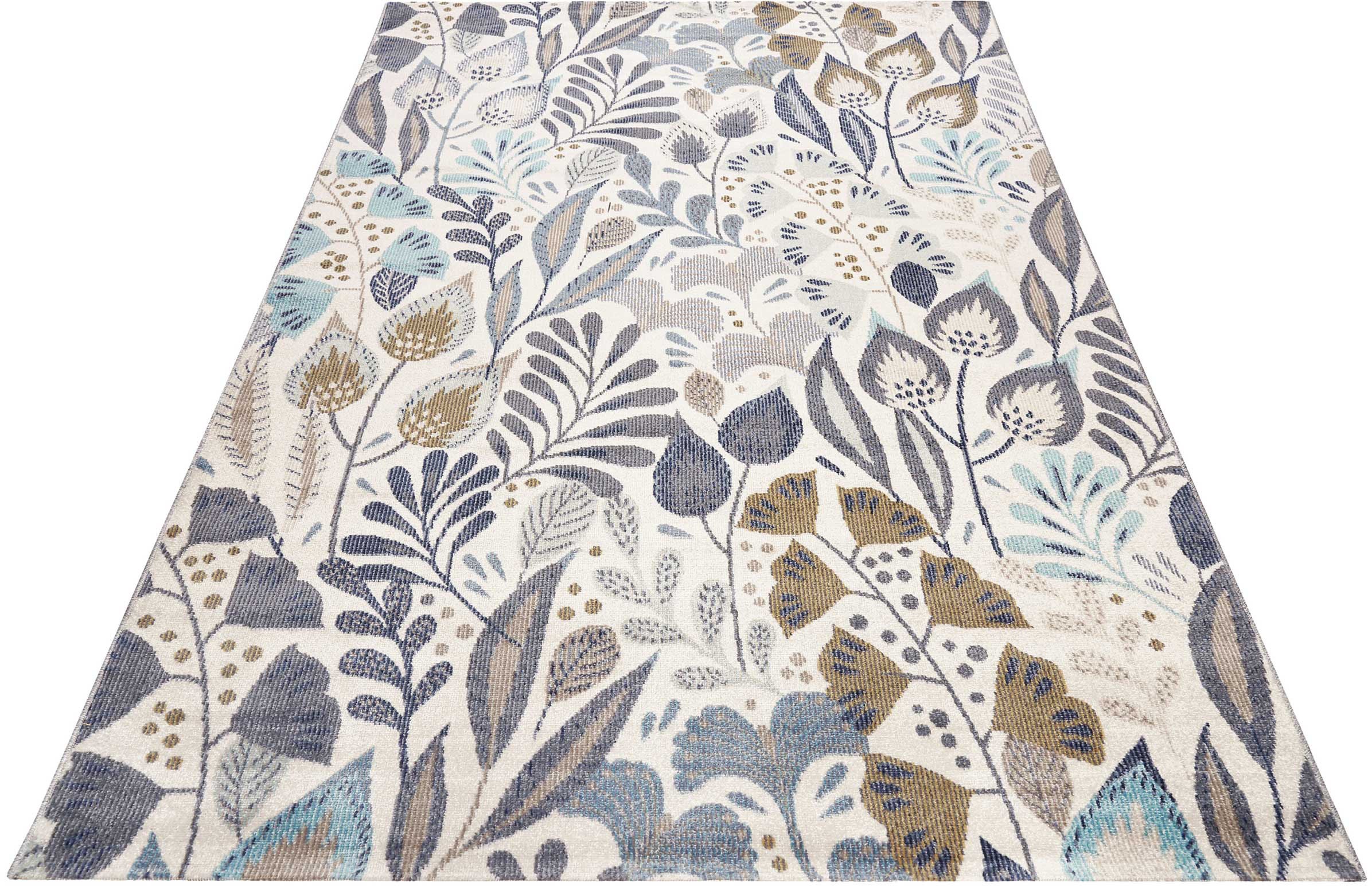 Image of Esprit Teppich »Lilly ESP-21082«, rechteckig, 4 mm Höhe, In- und Outdoor geeignet, florales modernes Design bei Ackermann Versand Schweiz