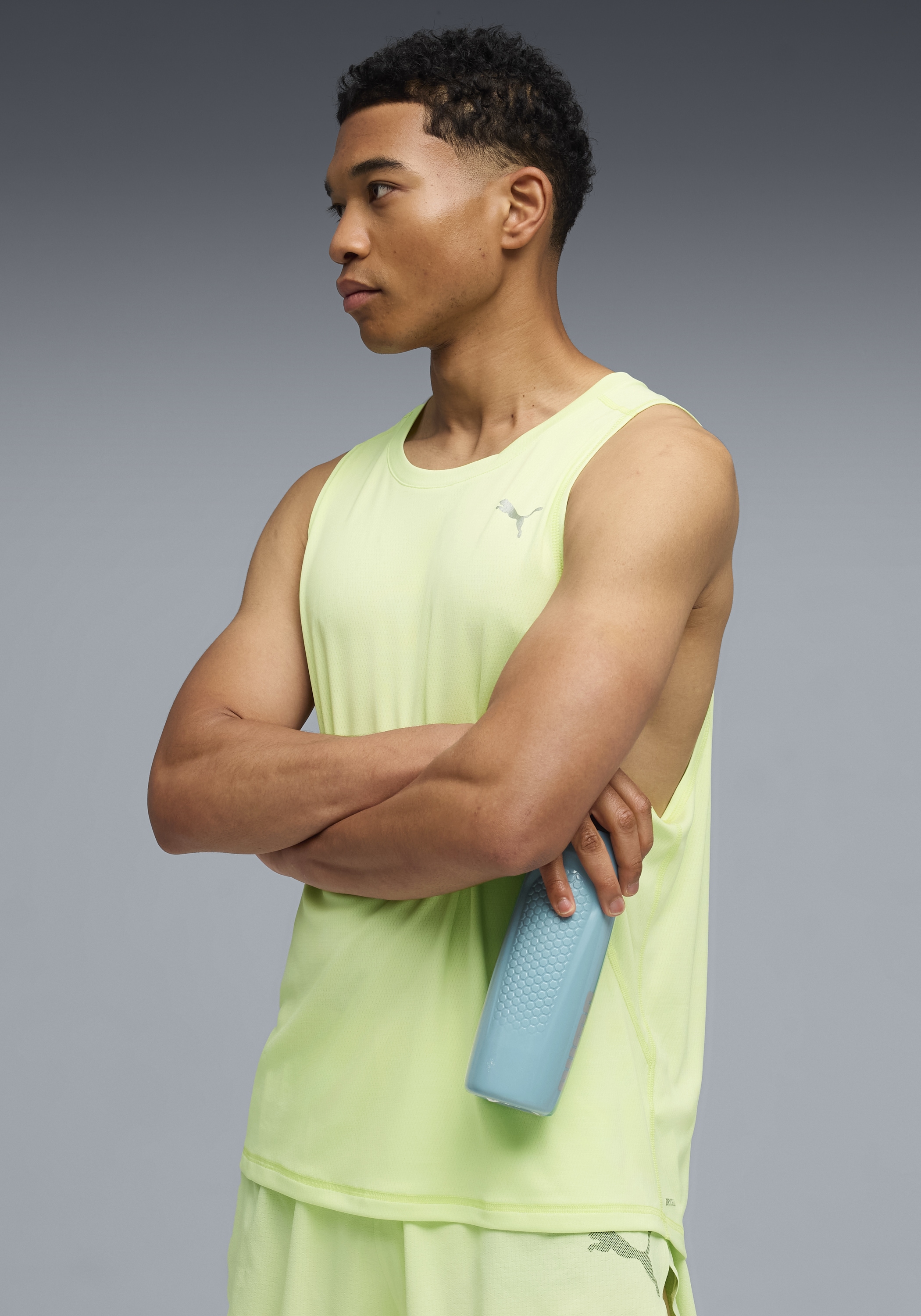 Image of PUMA Tanktop "M RUN VELOCITY TANK (POLY)" Tanktop, ergonomische Schnittführung, Rundhalsausschnitt