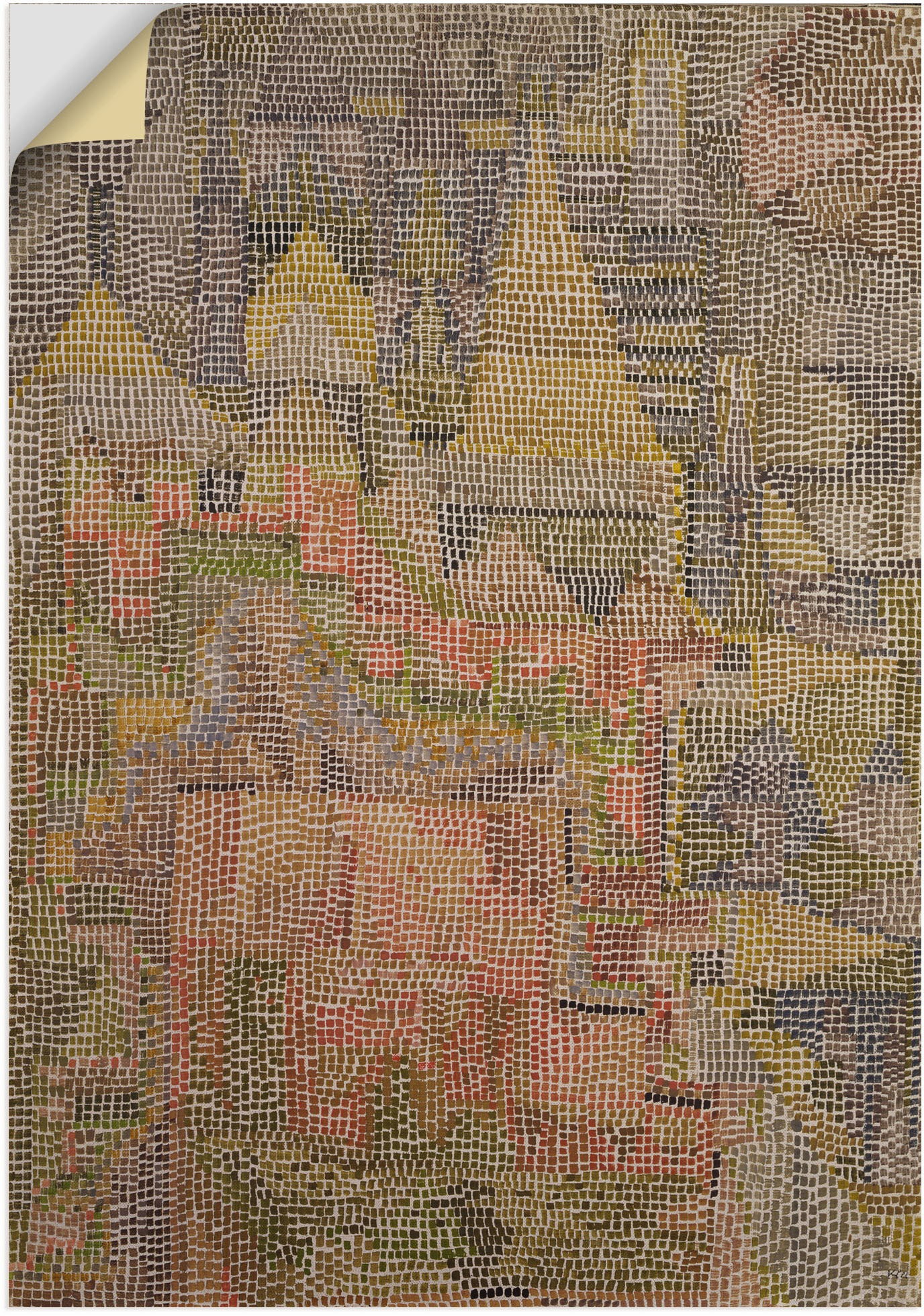 Image of Artland Wandbild »Schlossgarten. 1931«, Muster, (1 St.), in vielen Grössen & Produktarten - Alubild / Outdoorbild für den Aussenbereich, Leinwandbild, Poster, Wandaufkleber / Wandtattoo auch für Badezimmer geeignet bei Ackermann Versand Schweiz