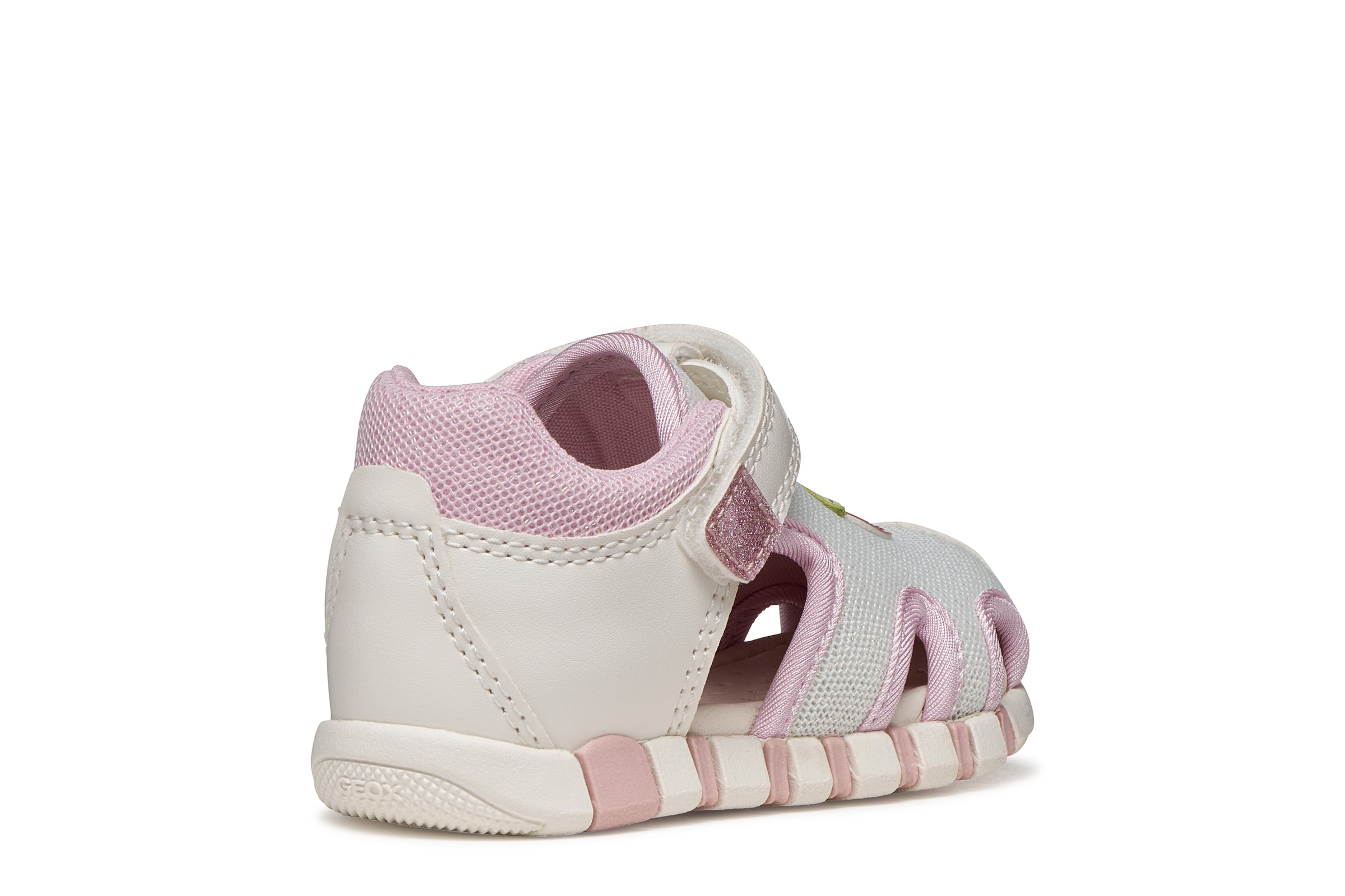 Geox Chaussures de marche »B SANDAL IUPIDOO GIR«  chaussure bébé avec patch mignon, gabarit de taille à télécharger