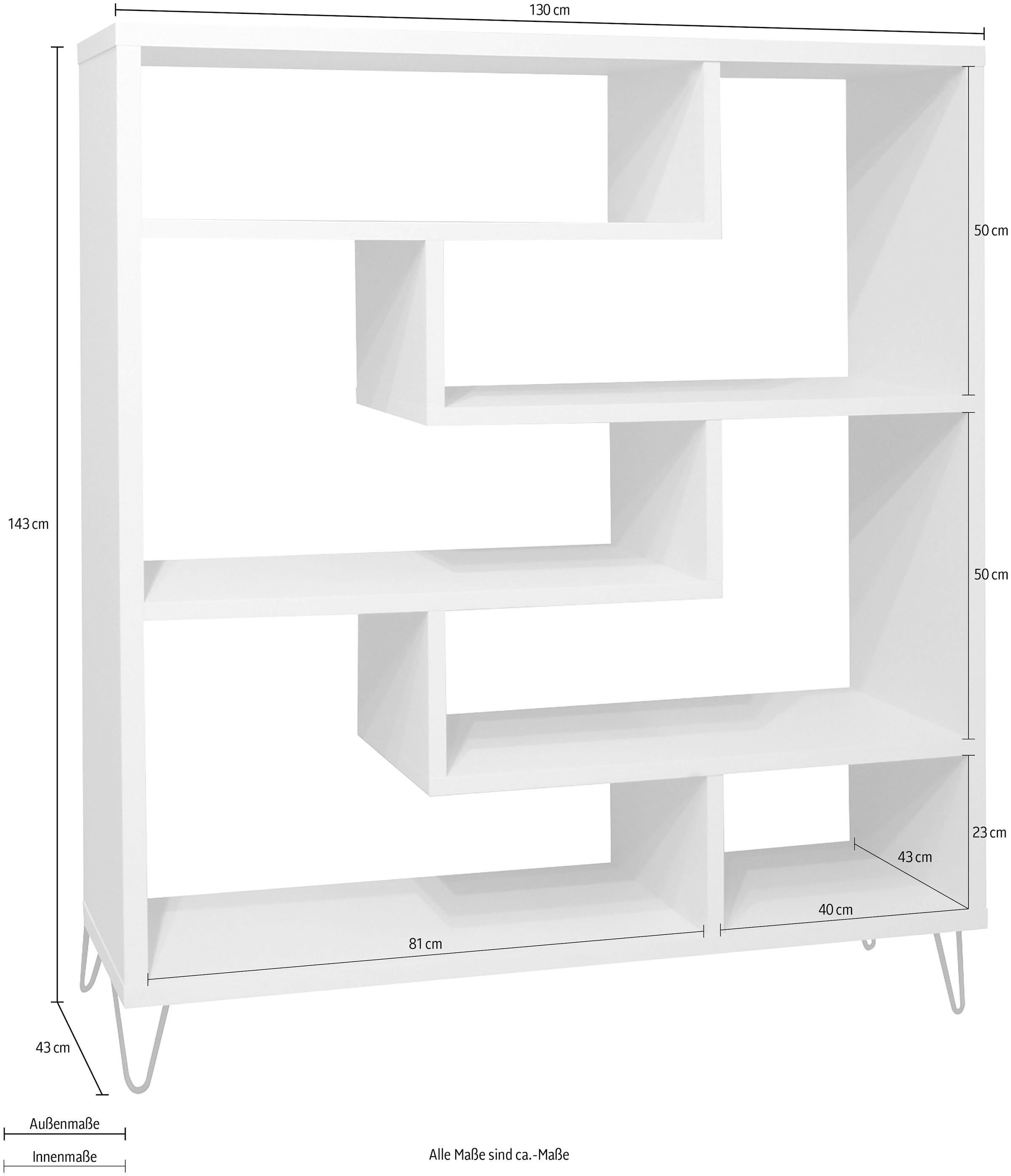 Mäusbacher Raumteiler »Tetrix«, Breite 130 cm versandkostenfrei auf