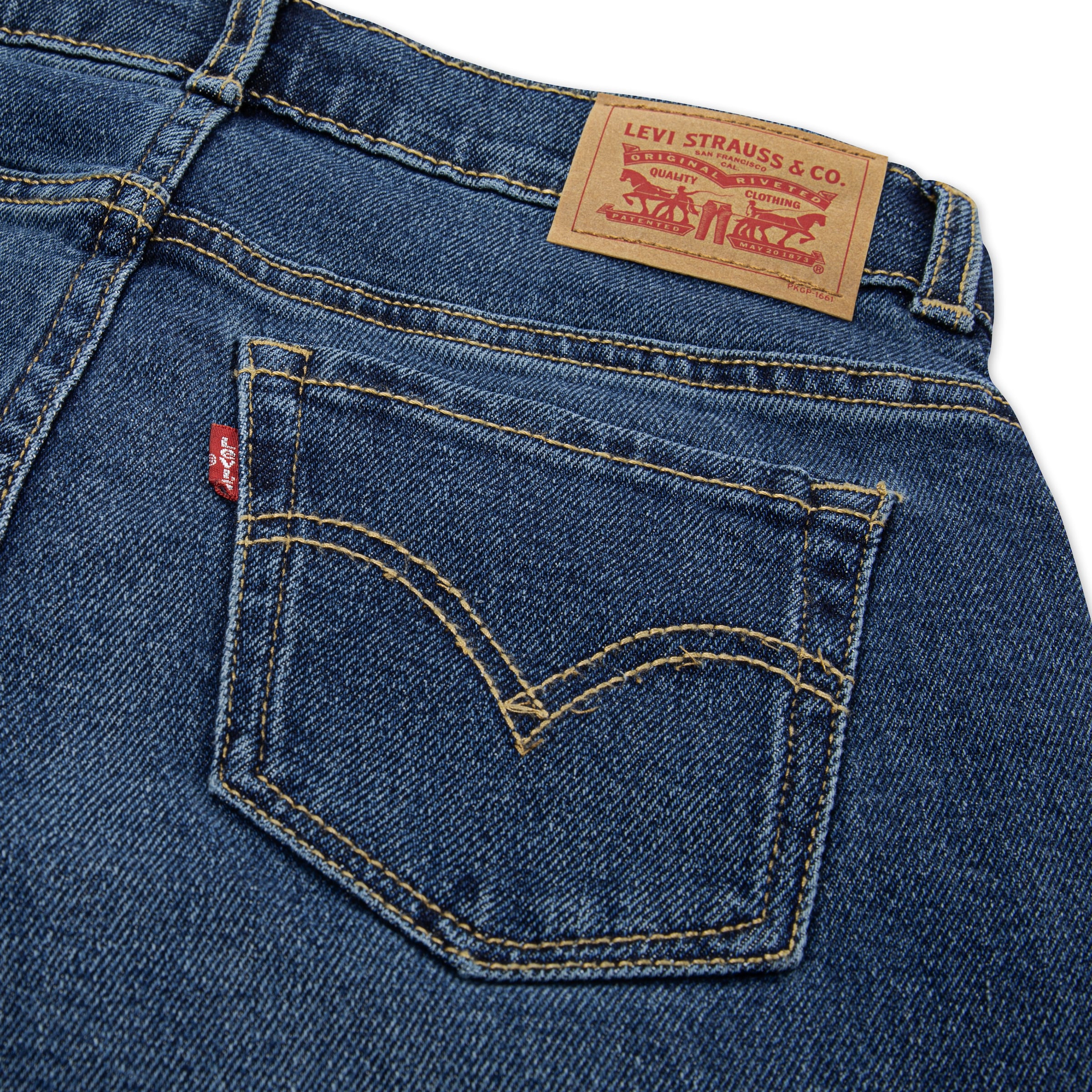 Levi's® Kids Jeans bootcut »LVG BAGGY FLARE« Flared, Destroyed-Effekte for Girls