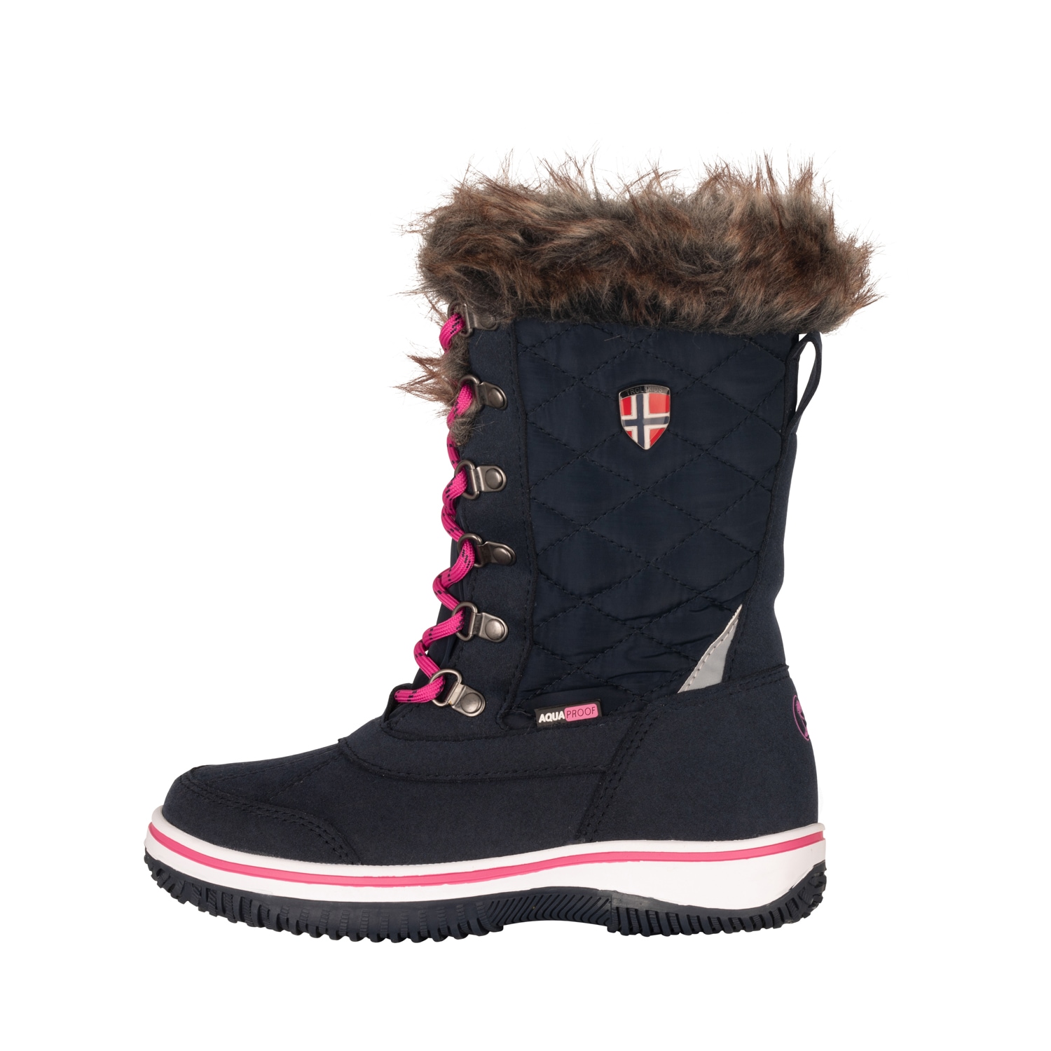 TROLLKIDS Bottes d'hiver »GIRLS HOLMENKOLLEN SNOW BOOTS XT«  chaussures d’hiver, bottes d’hiver, bottes neige, imperméables, réfléchissantes