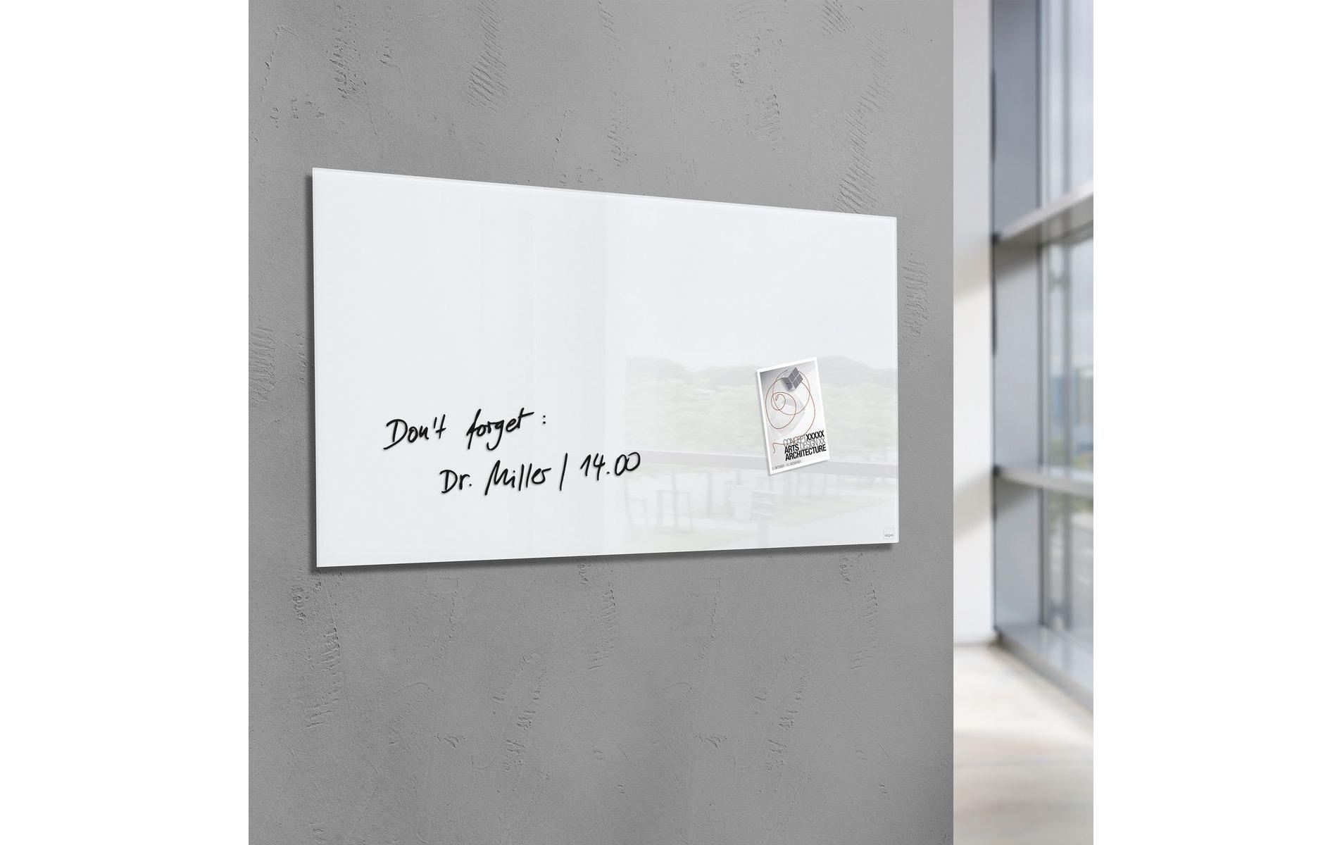 Sigel Magnettafel »Glassboard Artverum S 130 x 55 cm, Weiss«