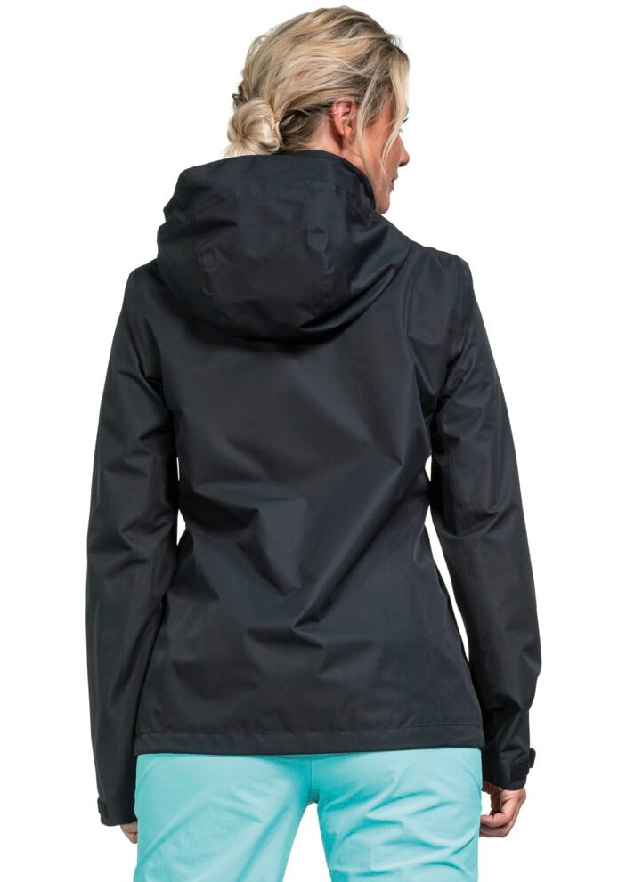 Schöffel Funktionsjacke »Jacket Gmund L«, mit Kapuze, Winddicht & Wasserdicht & Atmungsaktiv