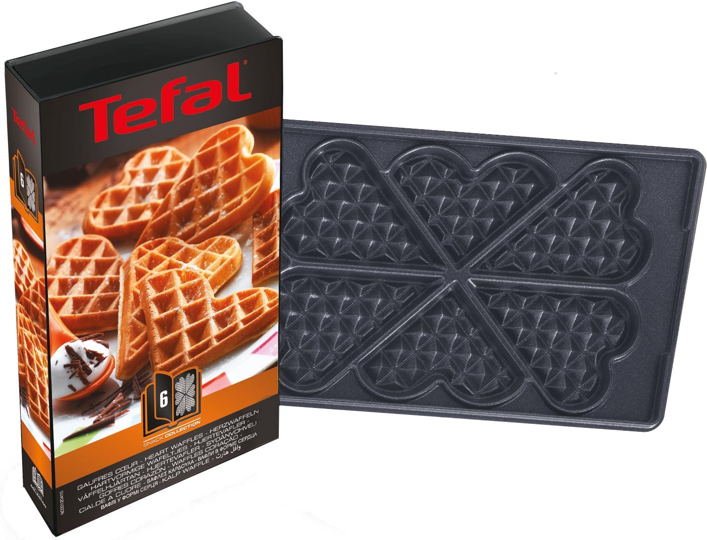 für Metall, ♕ Snack Tefal versandkostenfrei Tefal auf Collection SW852D »XA8006«, passend Herzwaffelplatten