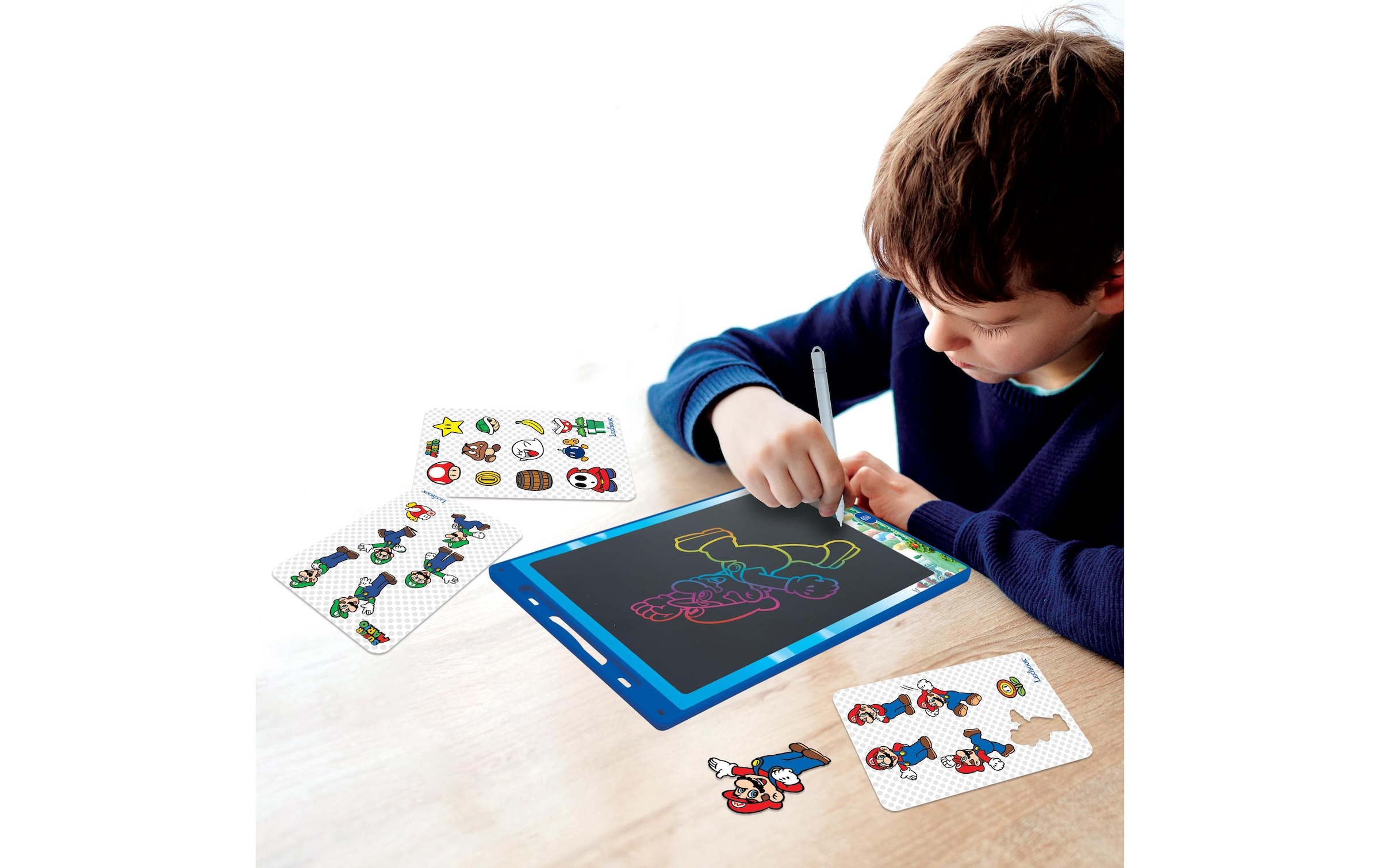 Lexibook® Tableau noir »Bluey 11 Super Mario«